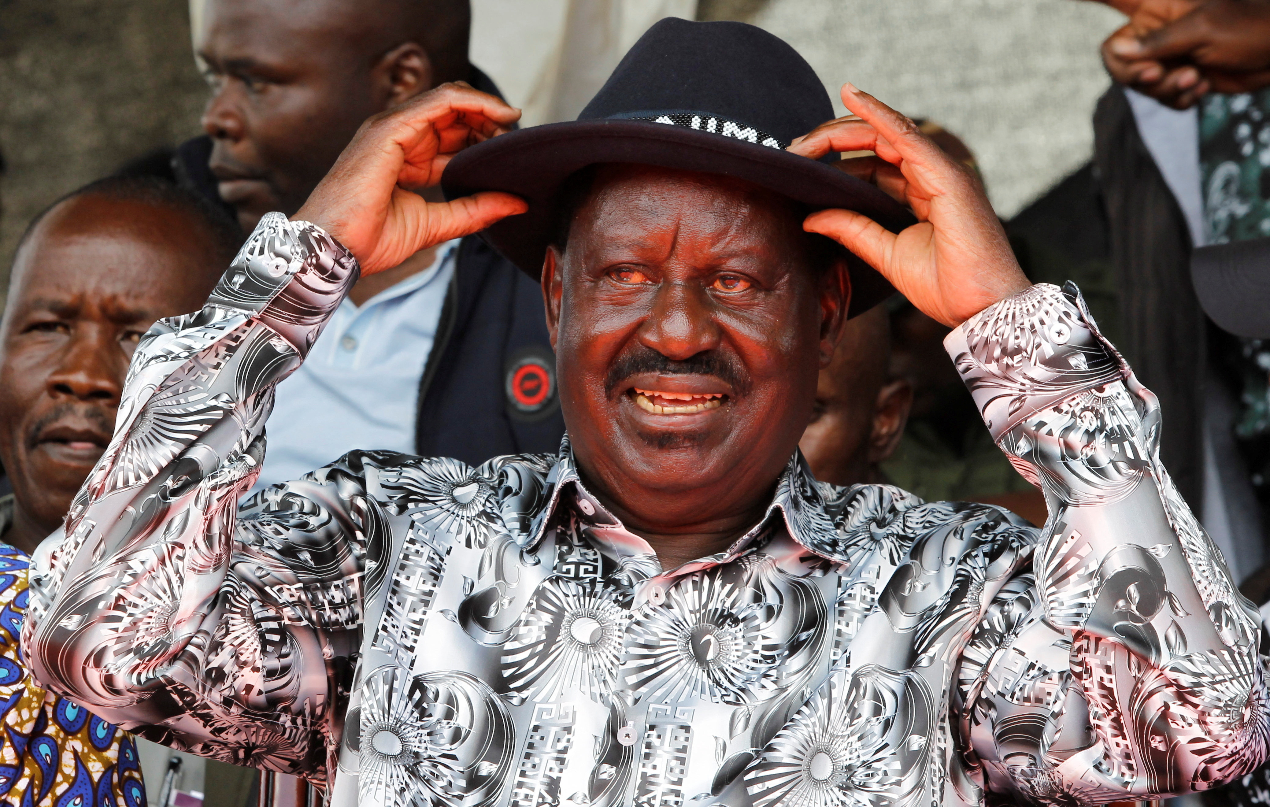 Kenyan opposition alliance holds rally ahead of talks with government in Nairobi