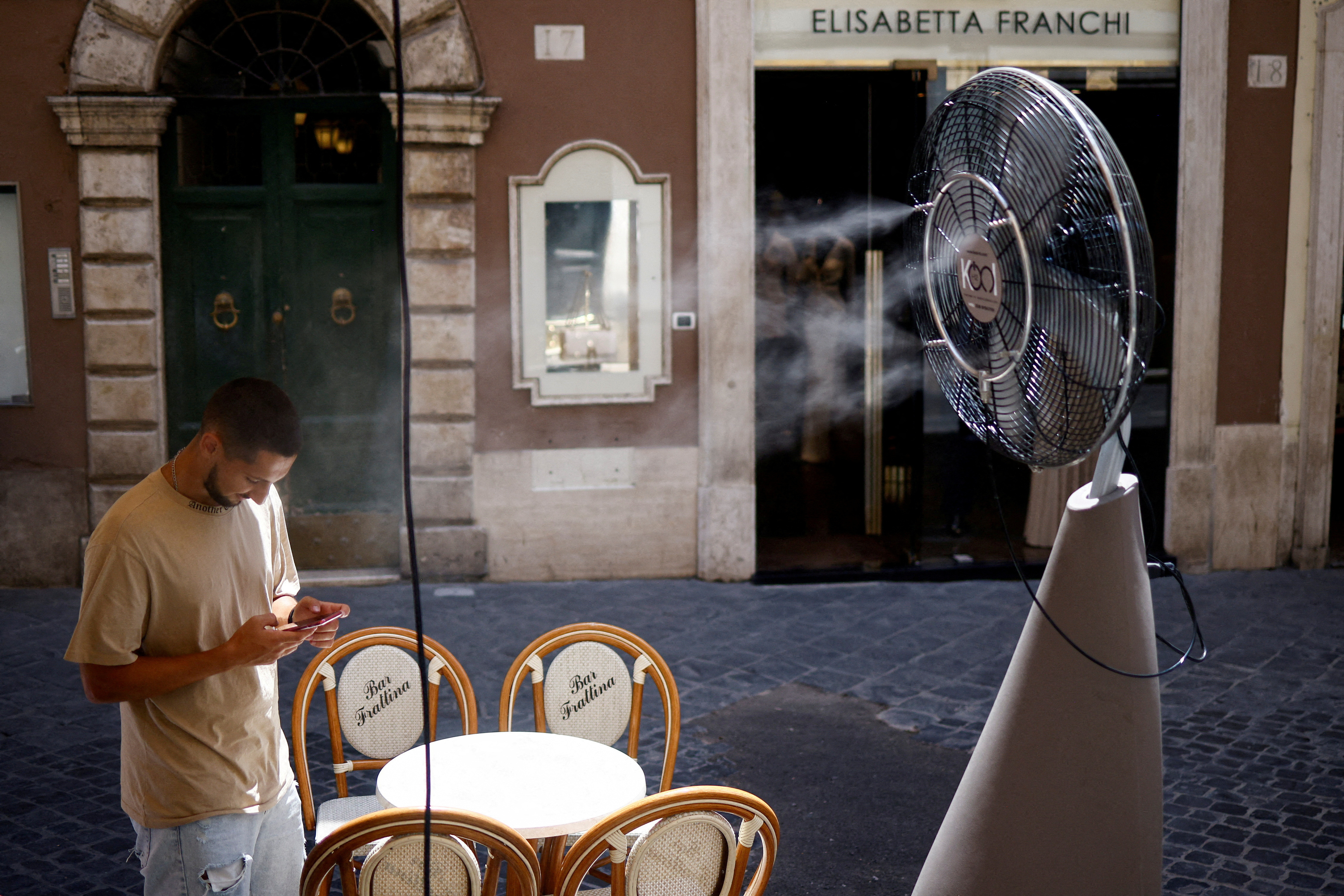 Heatwave across Italy