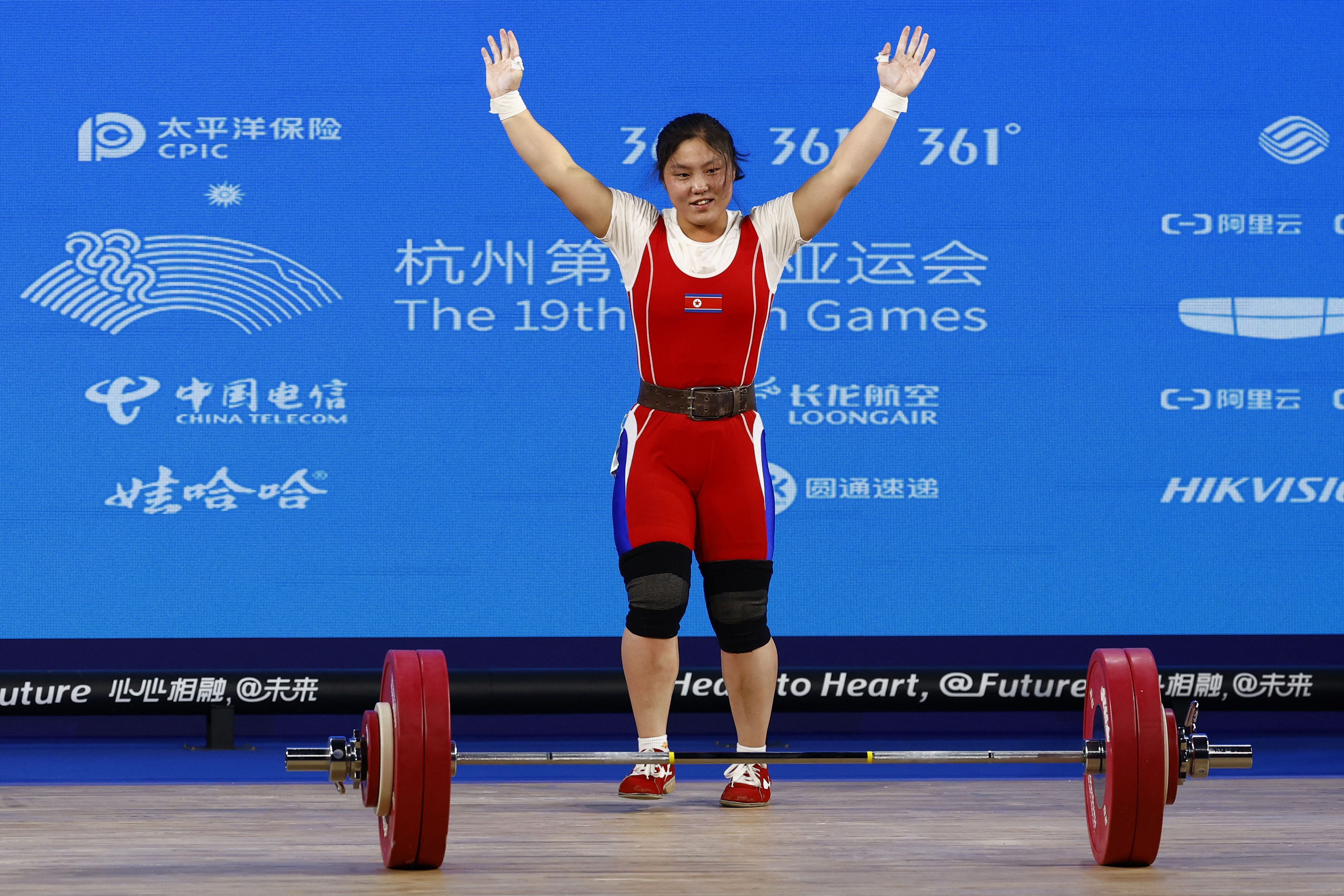 North Korean weightlifter sets new world record in Hangzhou | Reuters