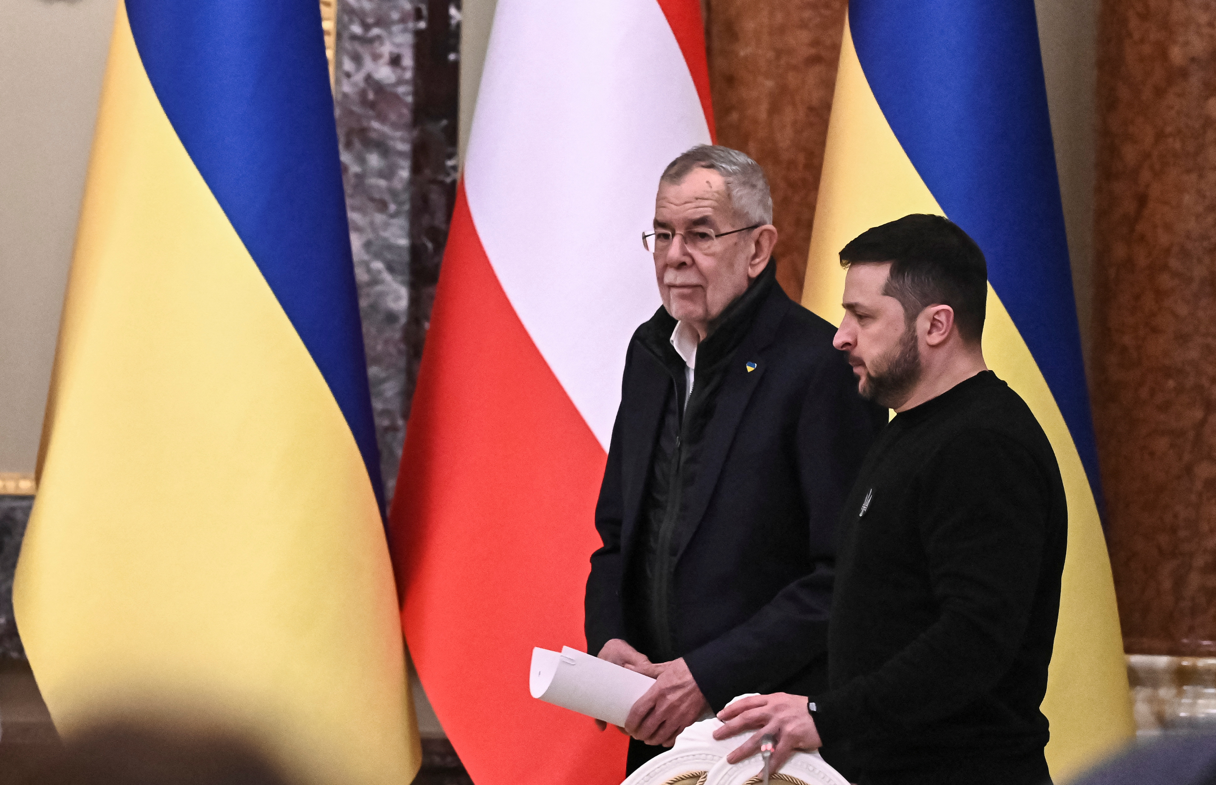 Austrian President Van der Bellen visits in Kyiv