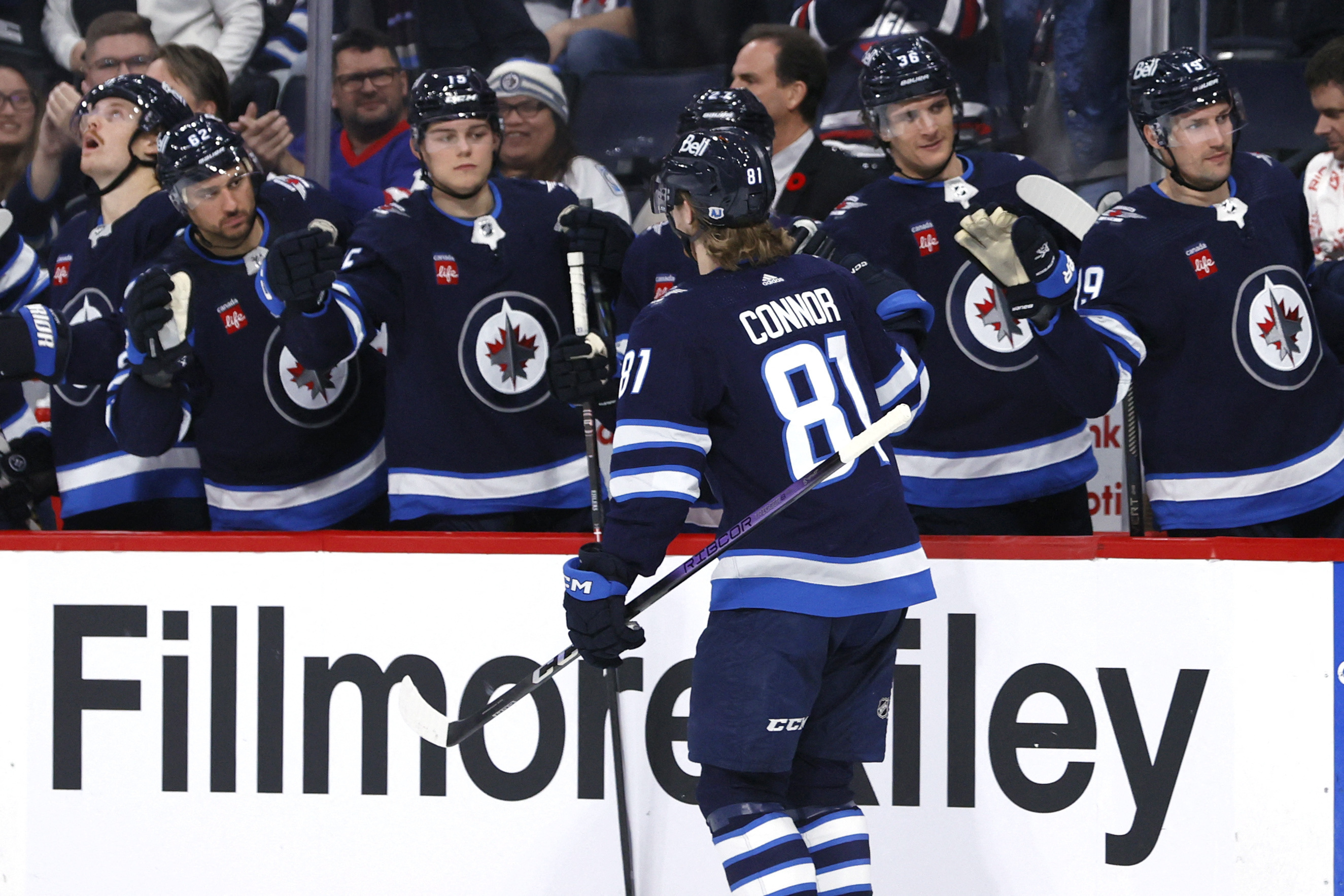 Kyle Connor's Hat Trick Propels Jets Past Predators | Reuters