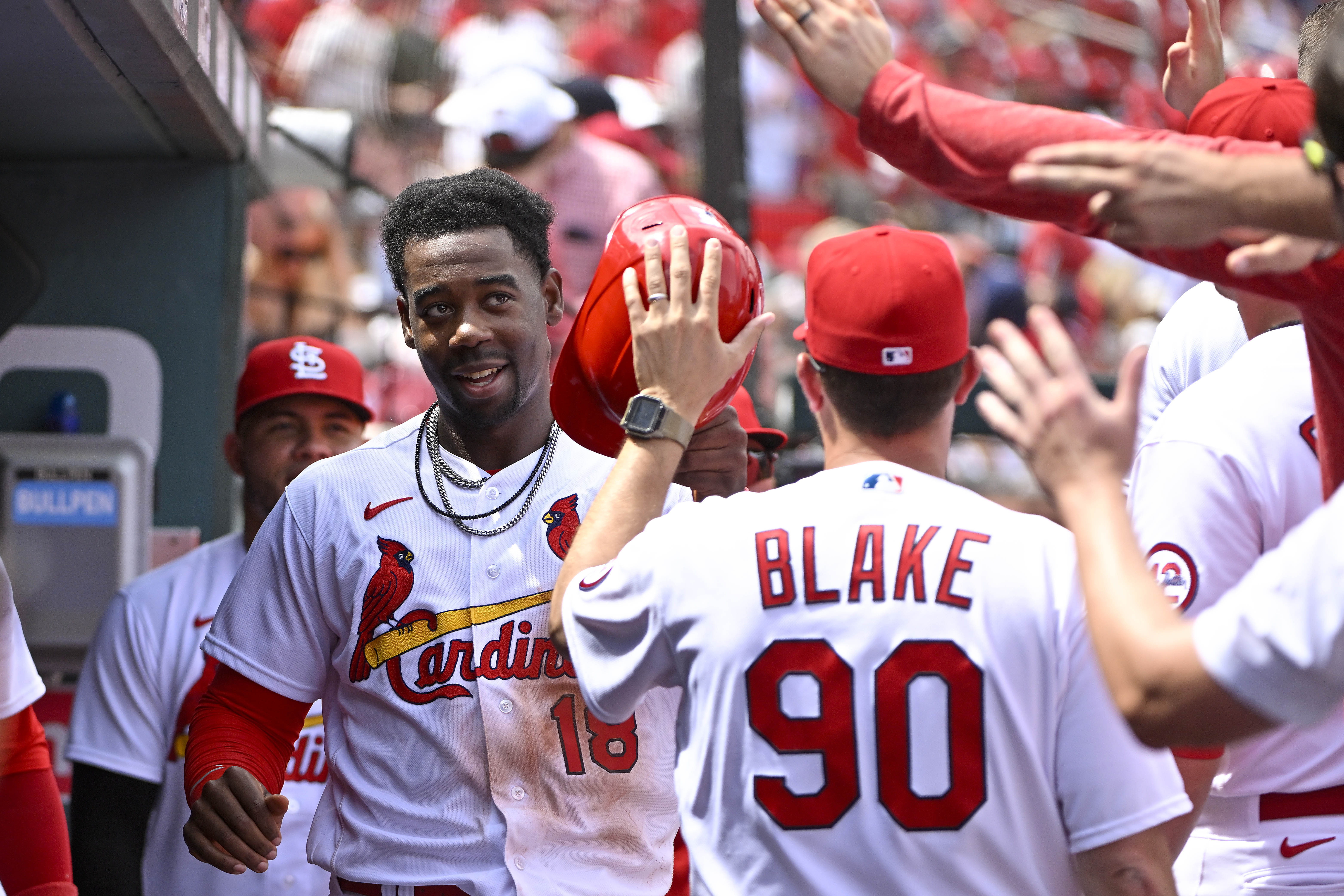 Tommy Edman (5 RBIs) powers Cardinals past D-backs, 14-5