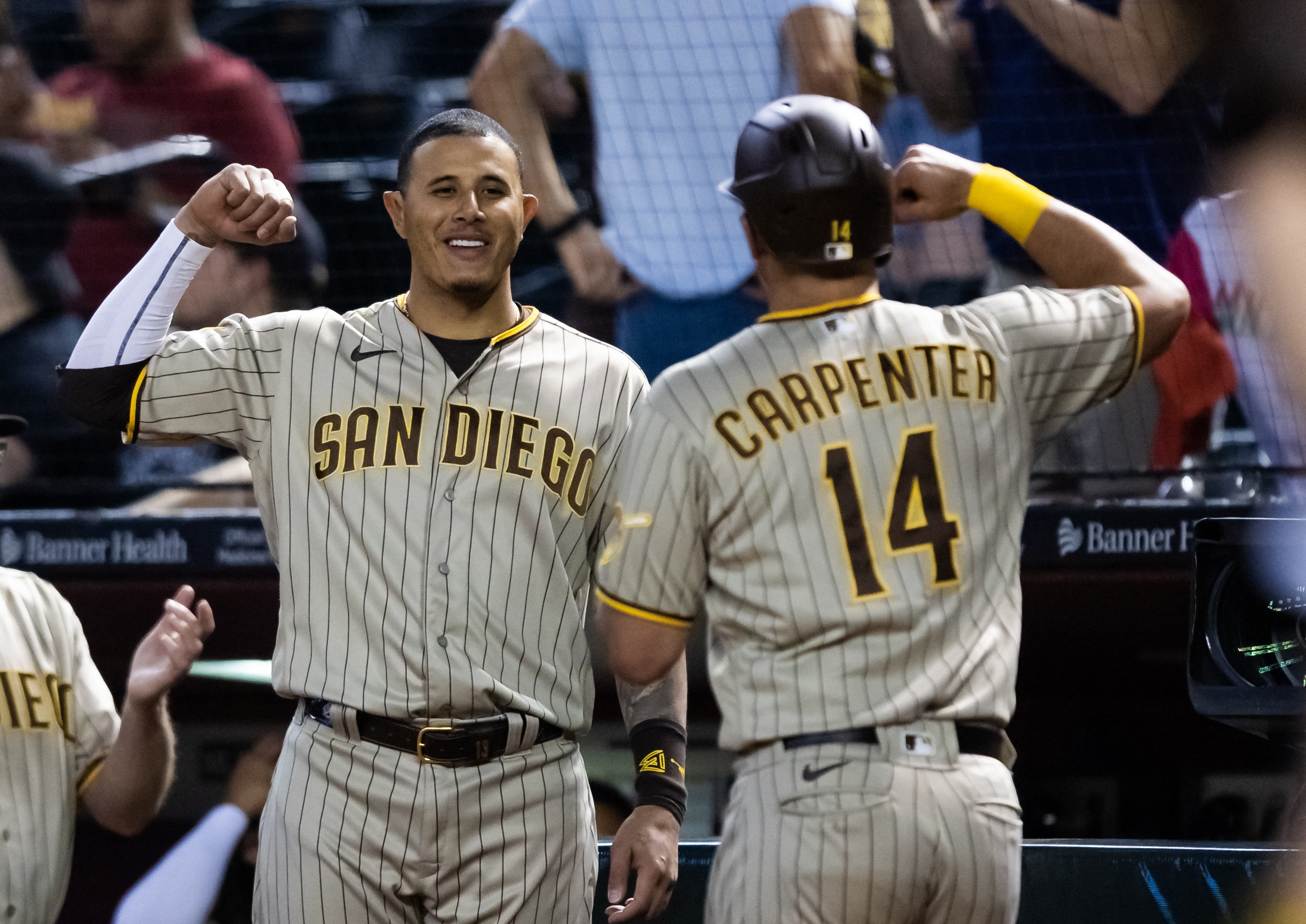 Grisham has 4 RBIs, Padres beat D-backs in Tatis' return – KXAN Austin