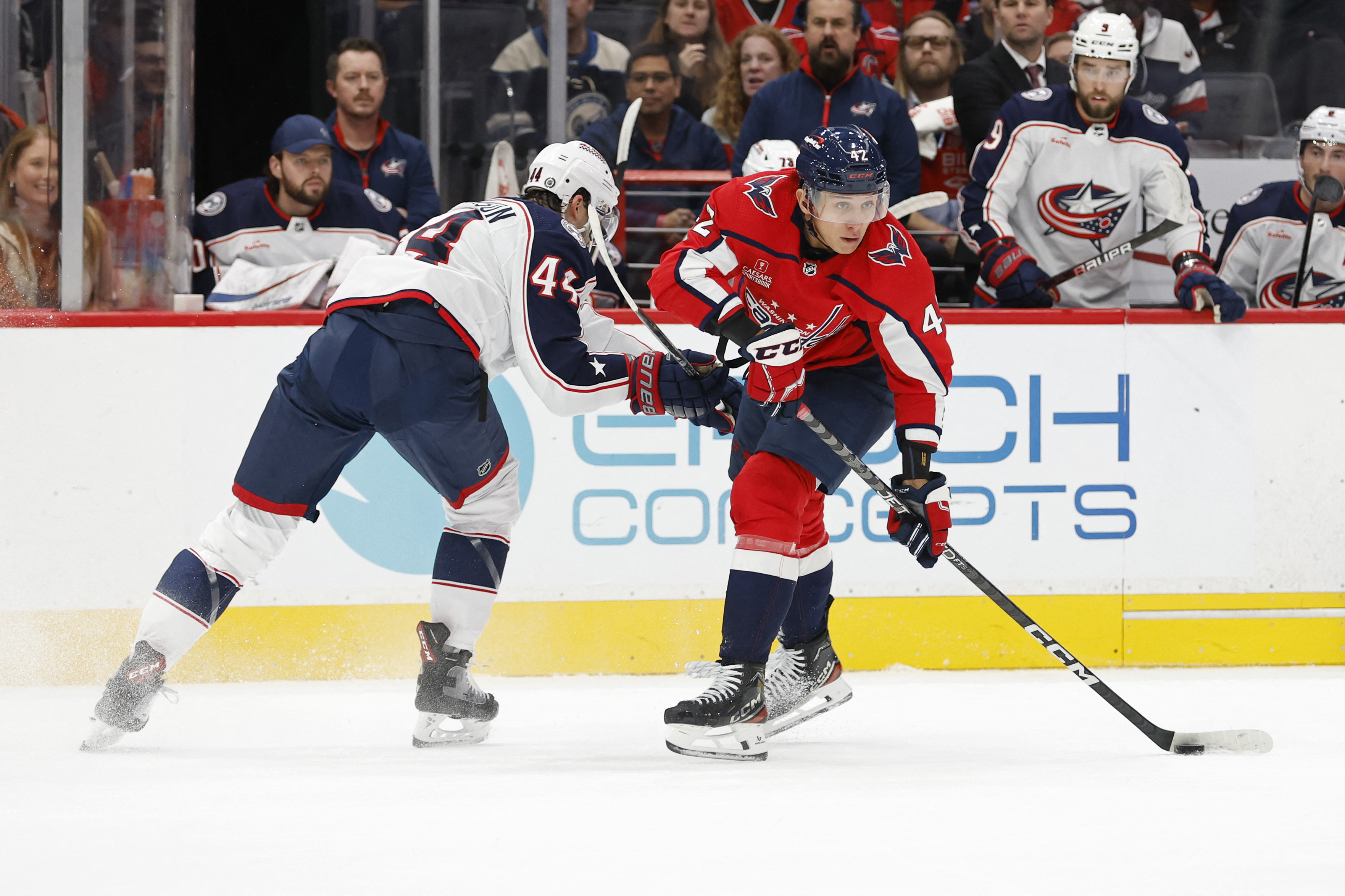 Early goals stand up as Caps clip Blue Jackets | Reuters