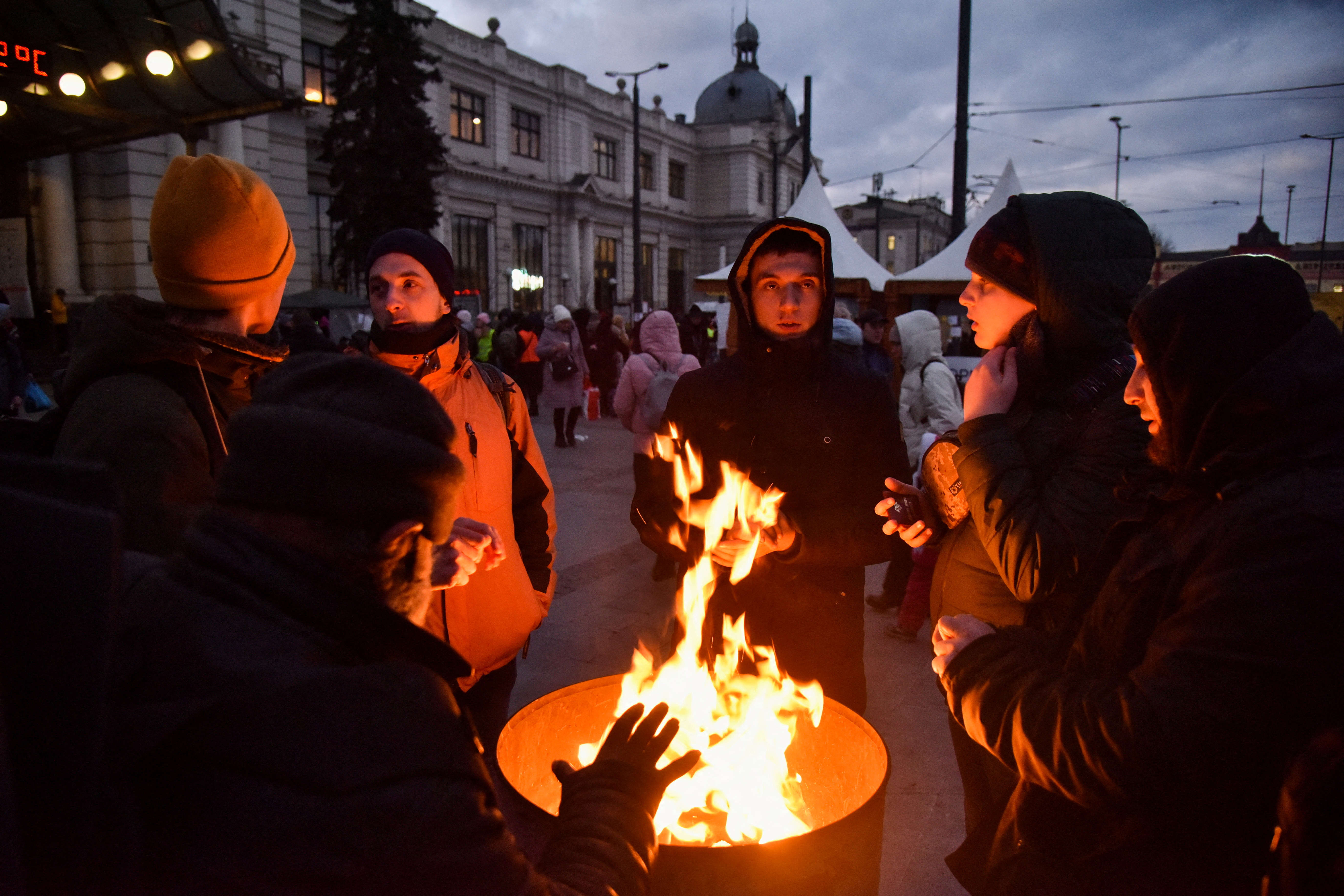 Russia's invasion of Ukraine continues, in Lviv