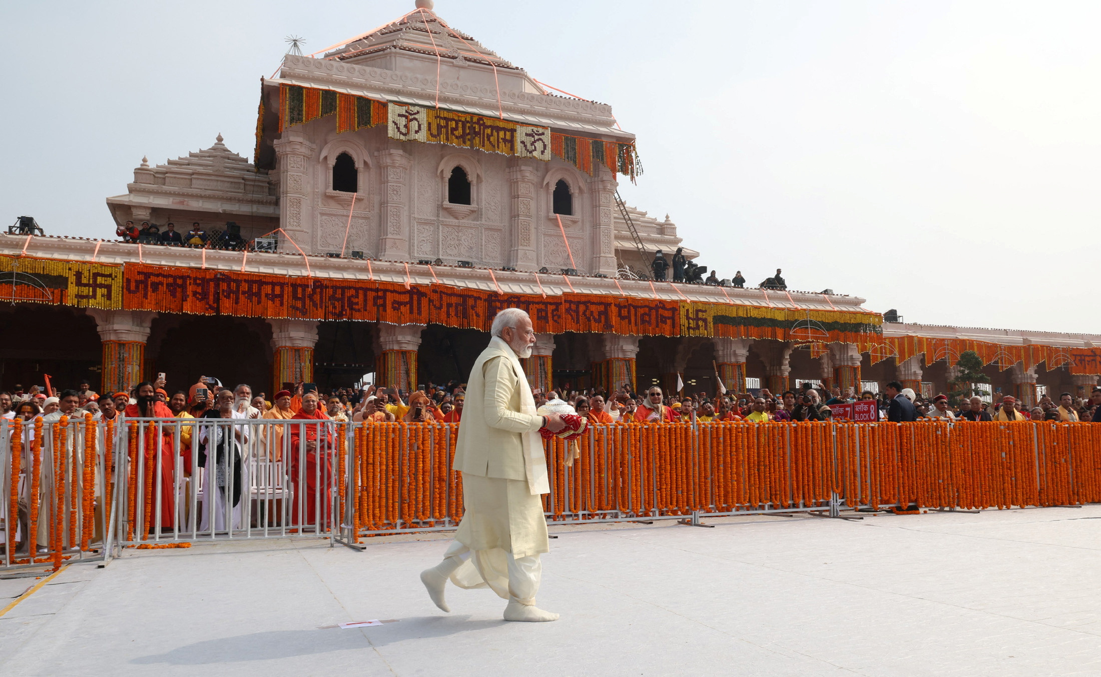 India's Modi leads consecration of Ram temple in Ayodhya | Reuters