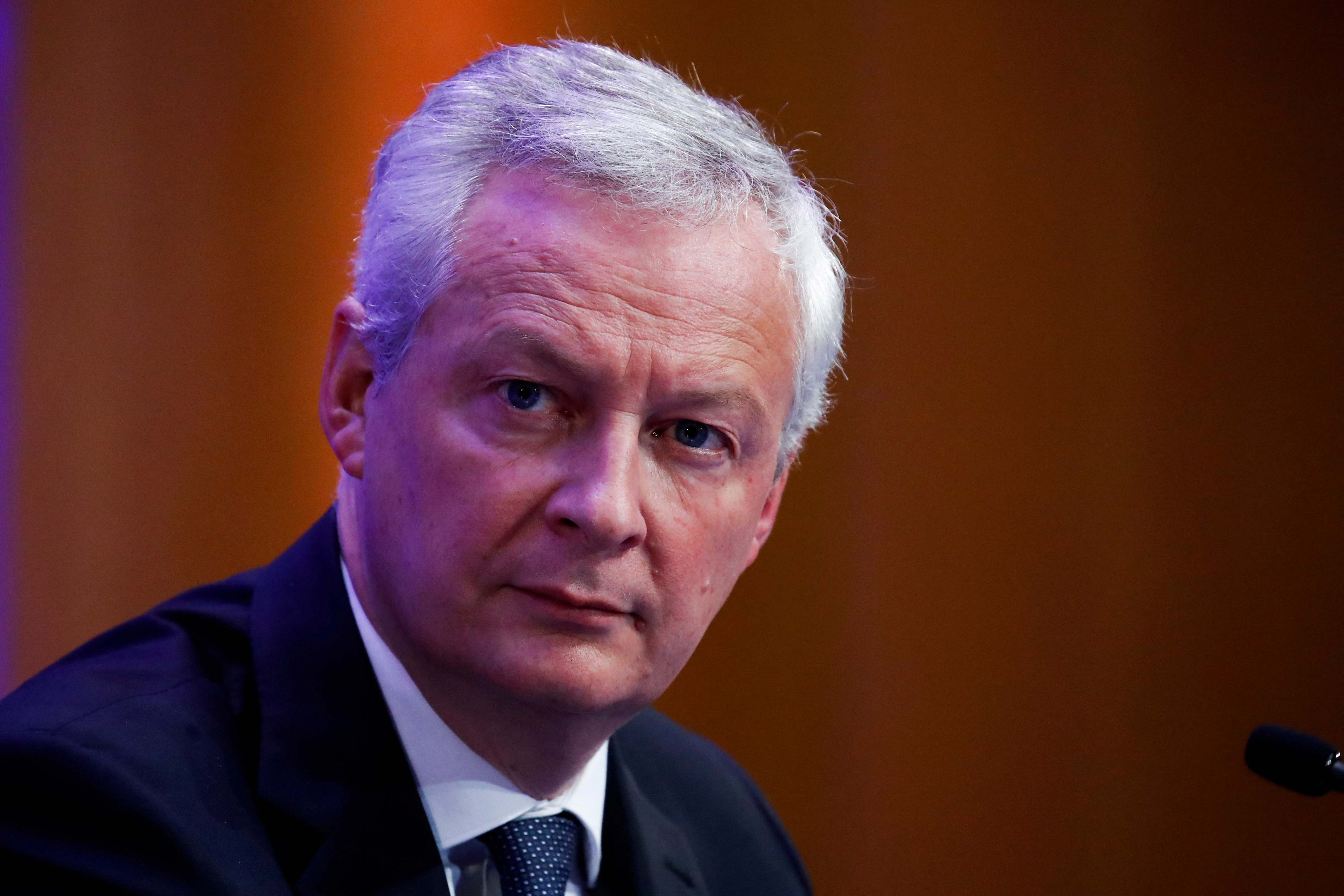 French Economy and Finance Minister Le Maire presents government 2022 budget in Paris