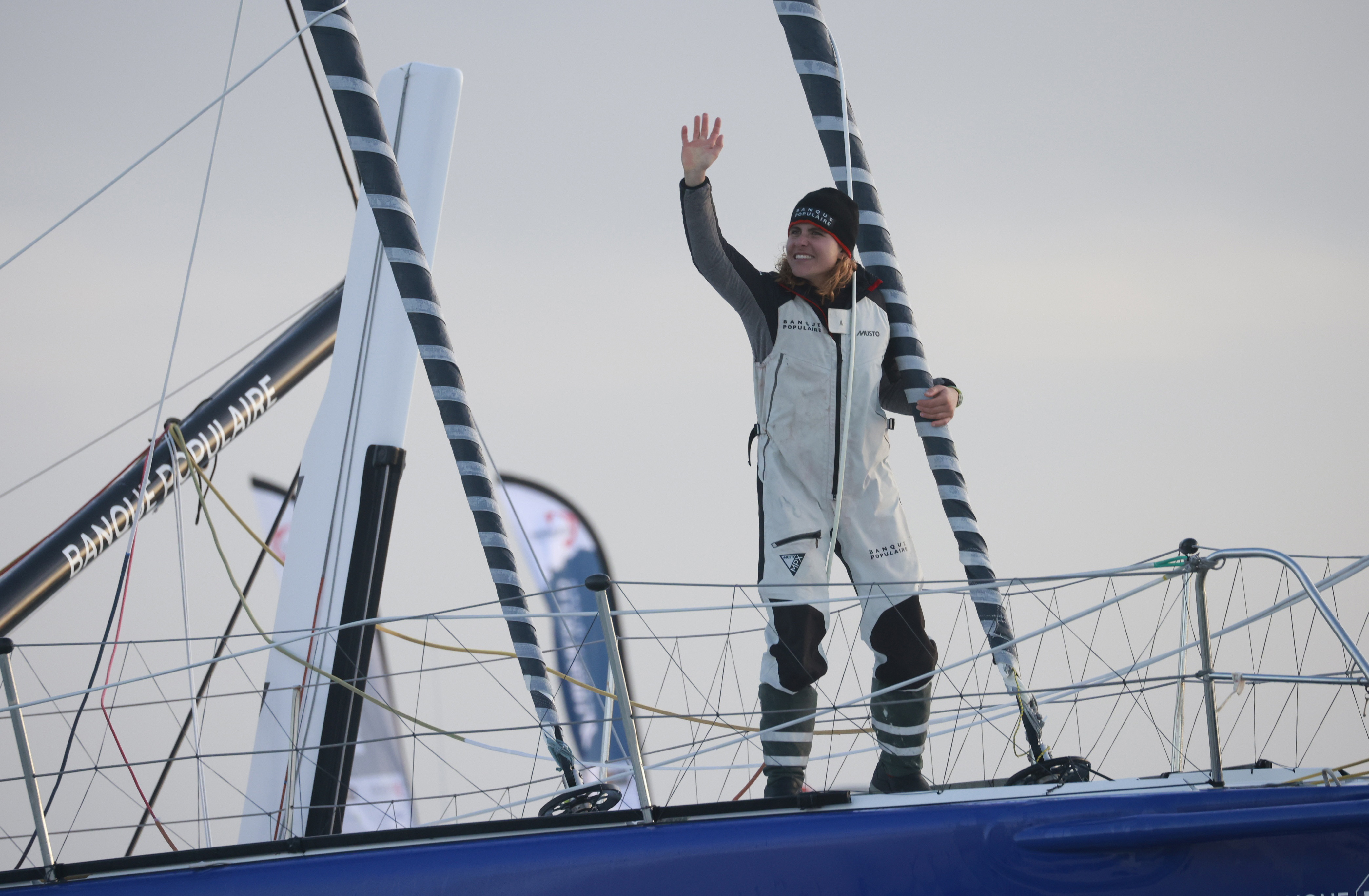 France's Clarisse Cremer back at helm for round world Vendee