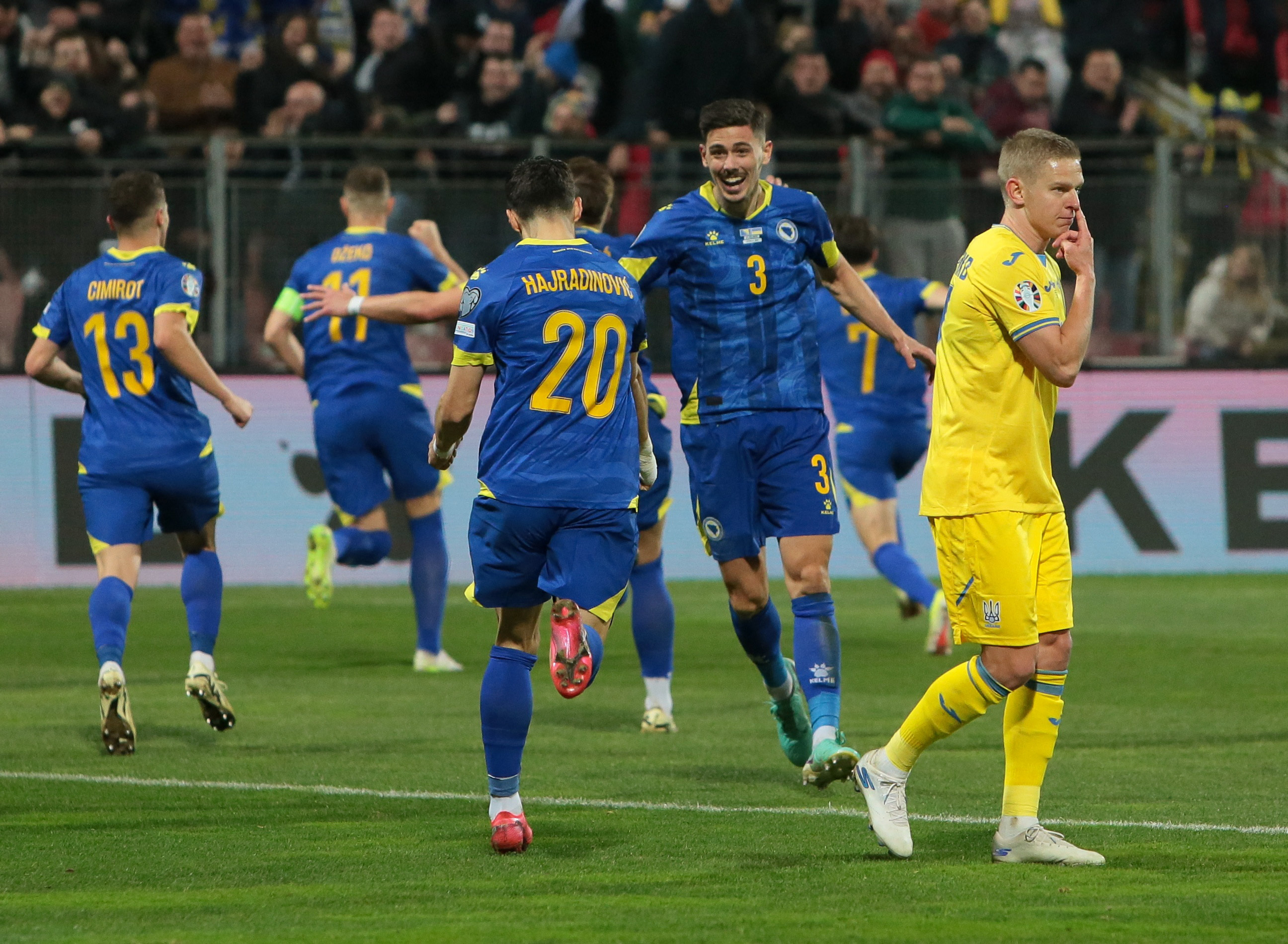 Ukraine Come Back To Beat Bosnia And Herzegovina And Keep Alive Euro ...