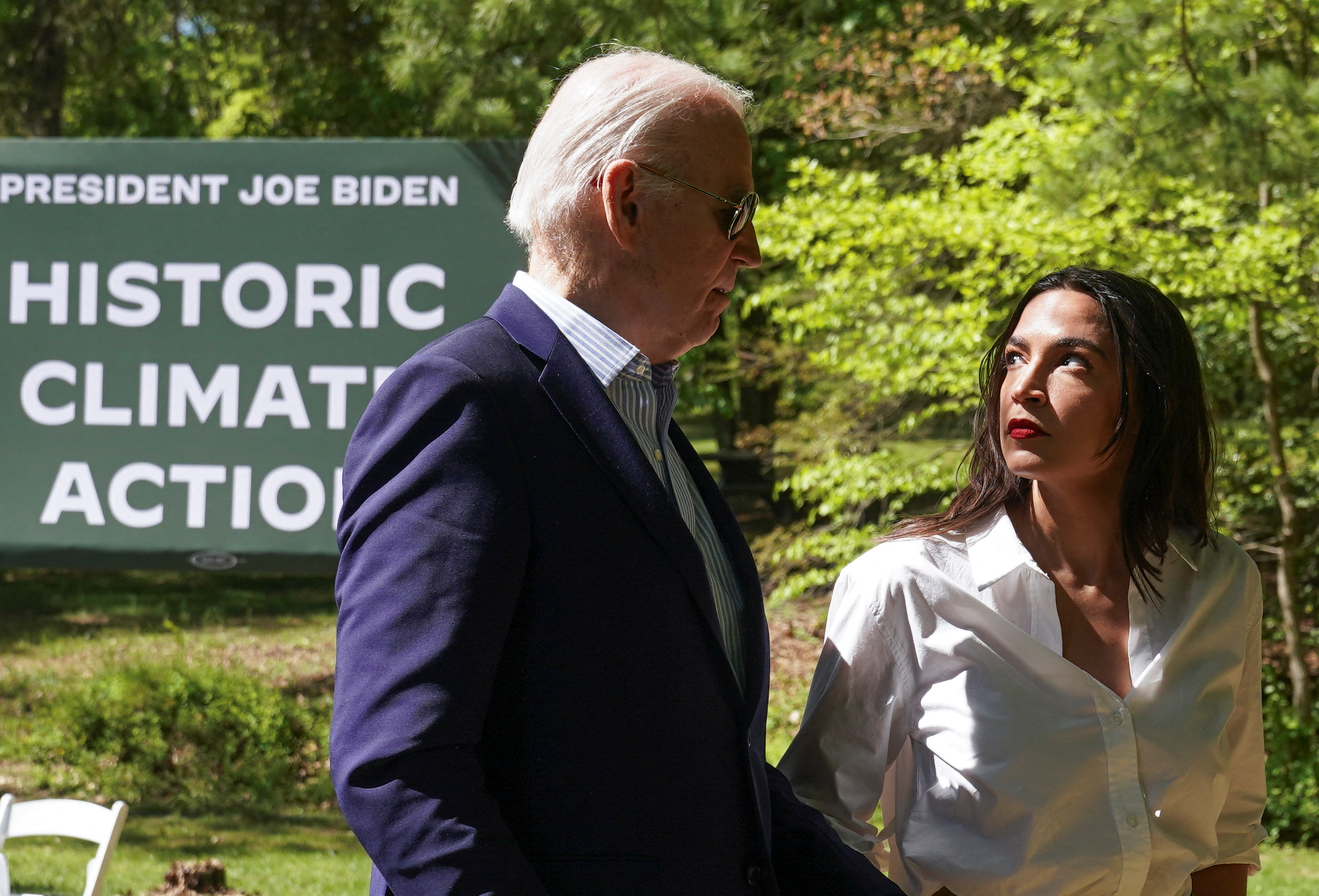 Biden AOC meet as Israel policy vexes some liberals Reuters