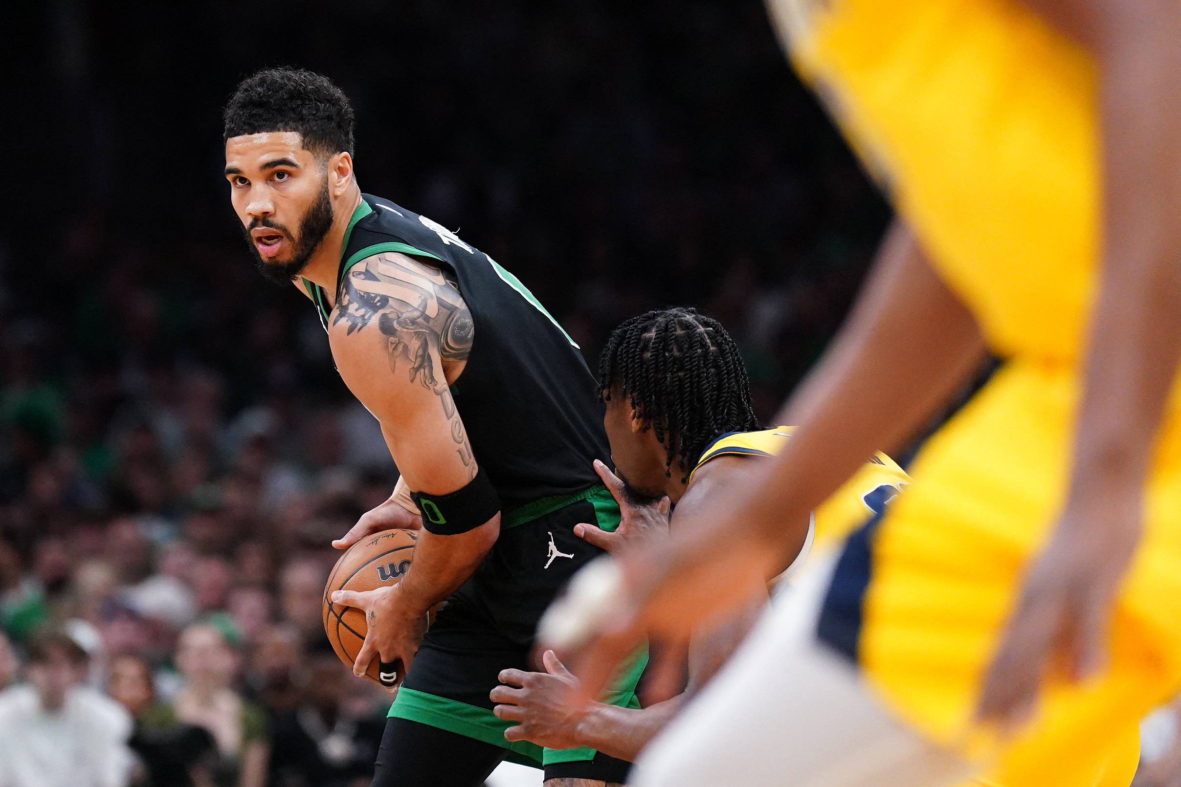 Jaylen Brown scores 40 as Celtics take 2-0 series lead vs. Pacers | Reuters