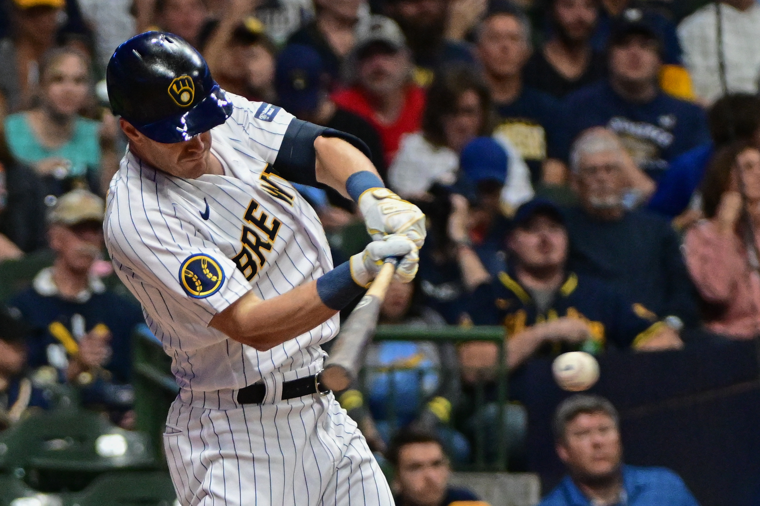 Mark Canha saves the day as Brewers best Nats - Field Level Media -  Professional sports content solutions