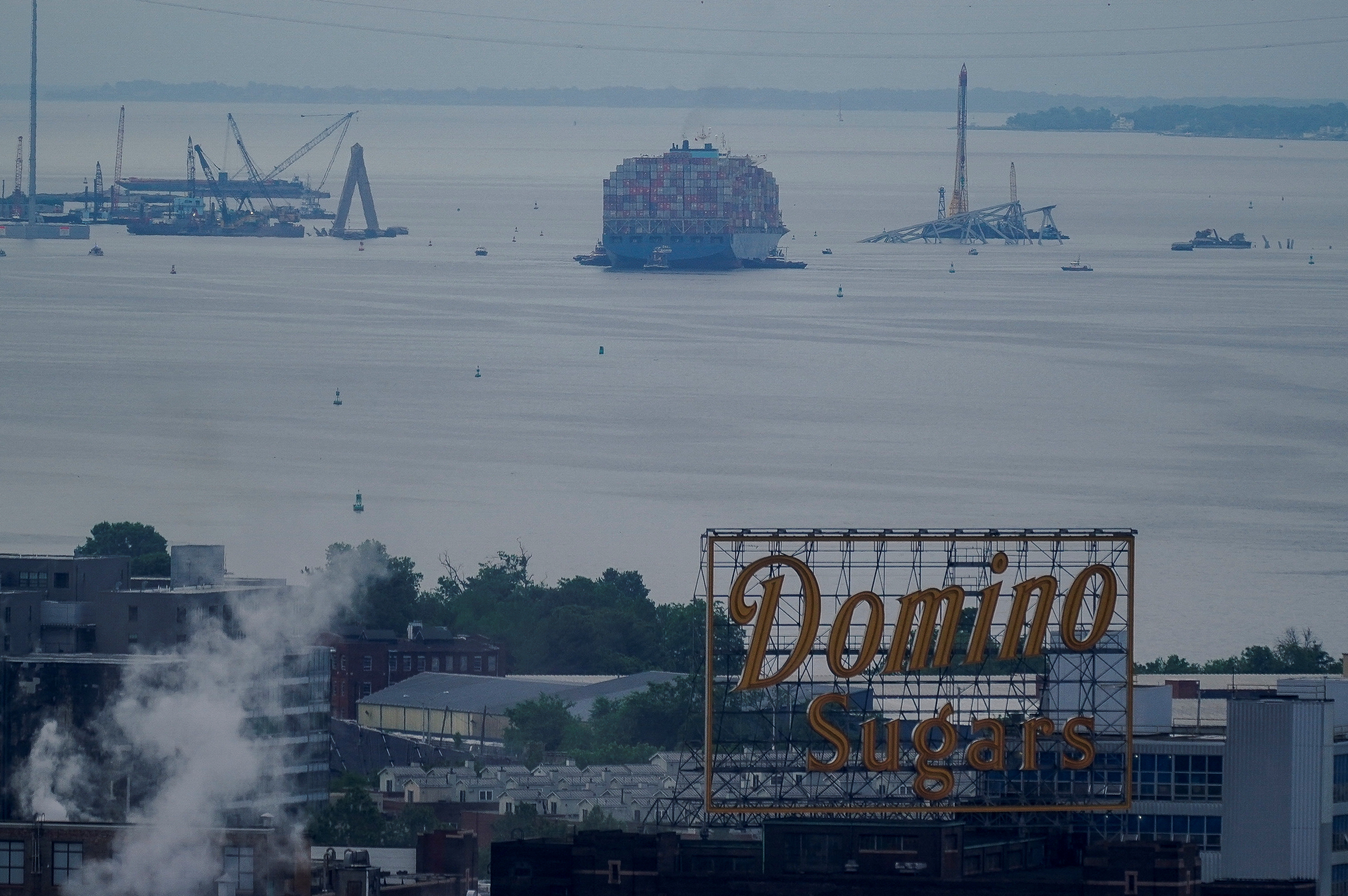 Crews plan to clear the cargo ship Dali from the Francis Scott Key Bridge in Baltimore