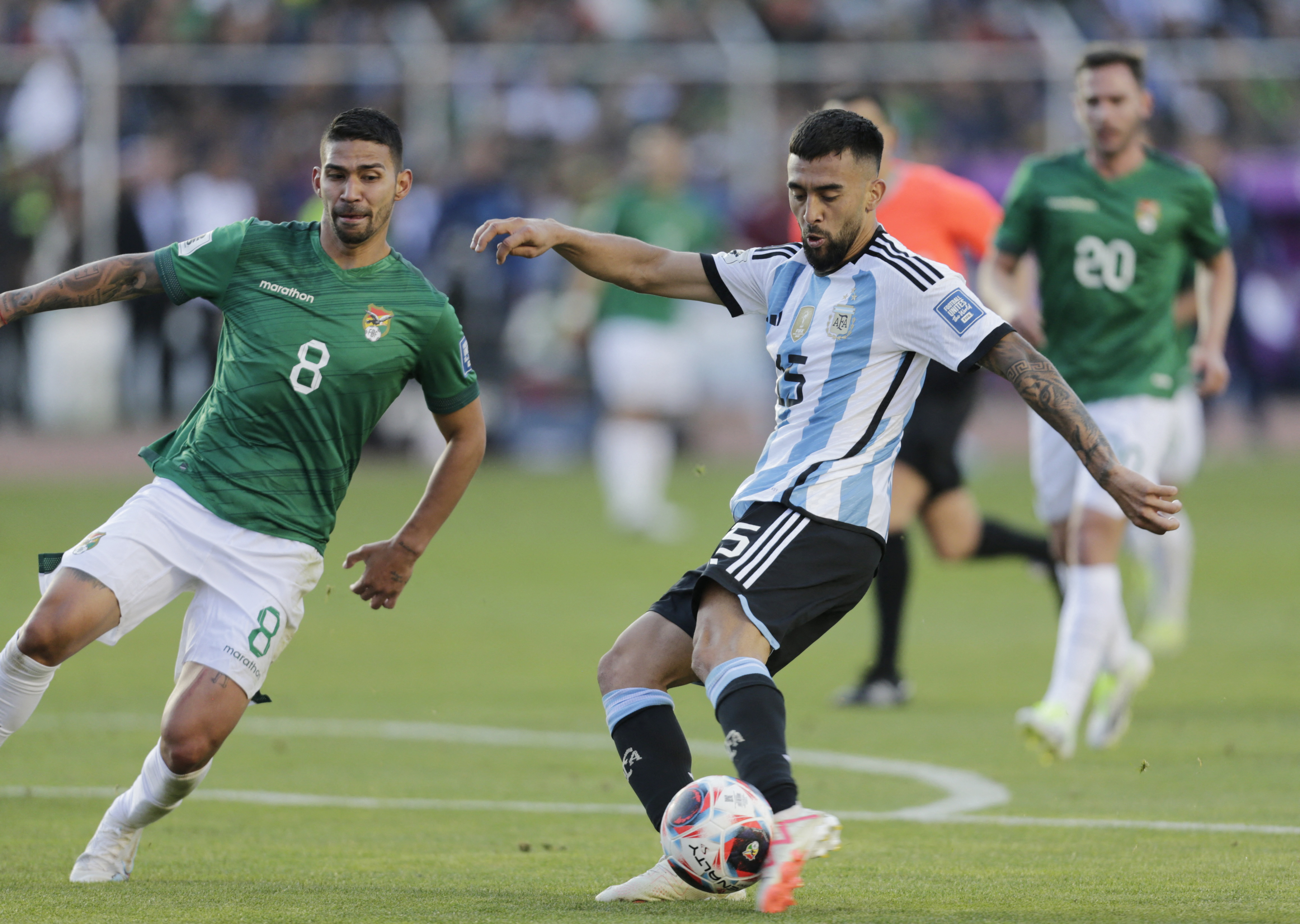 Messi plays one half in Argentina's 1-0 World Cup qualifying win