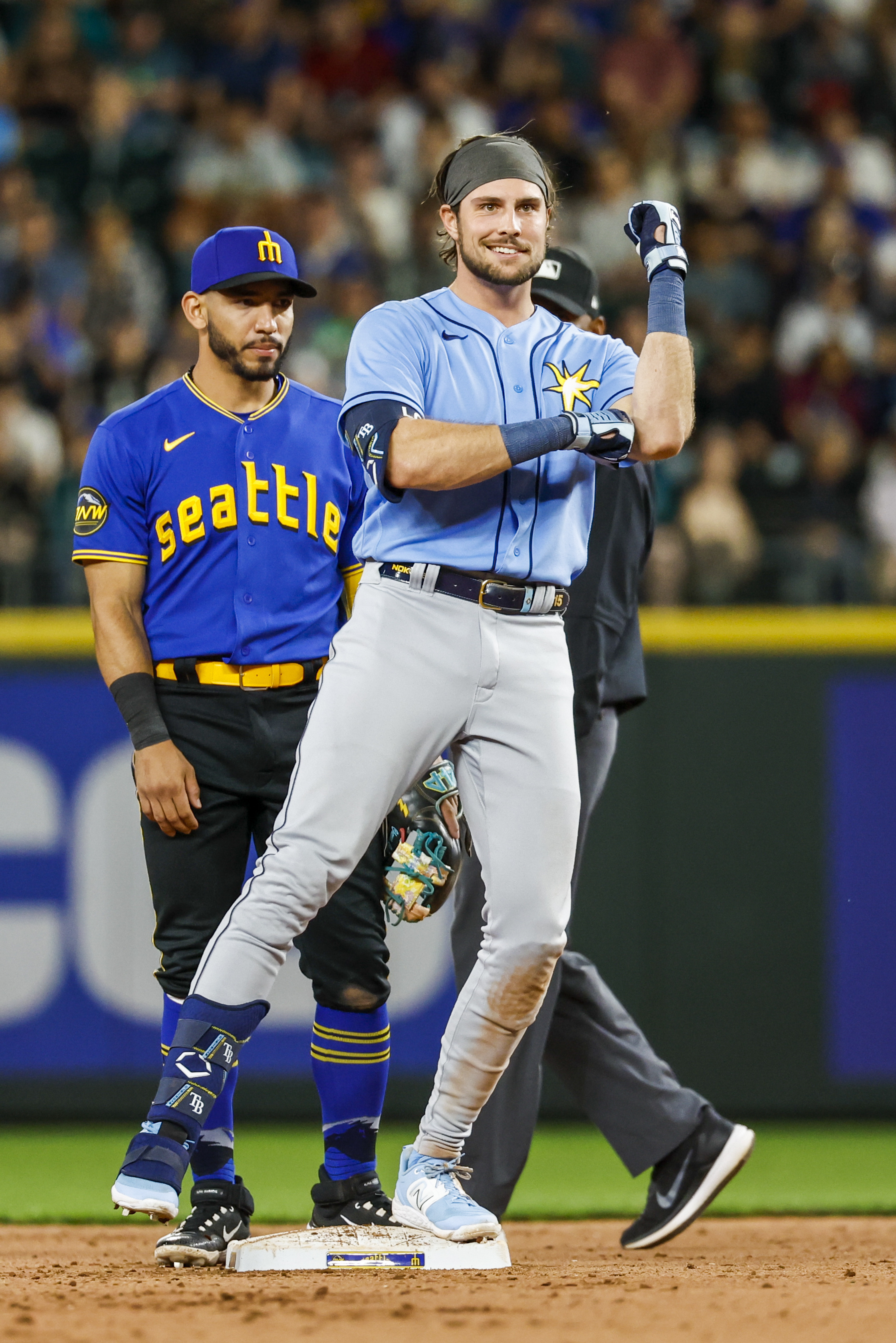 Rays score 15 unanswered runs to rally for 15-4 win over sinking Mariners –  KGET 17