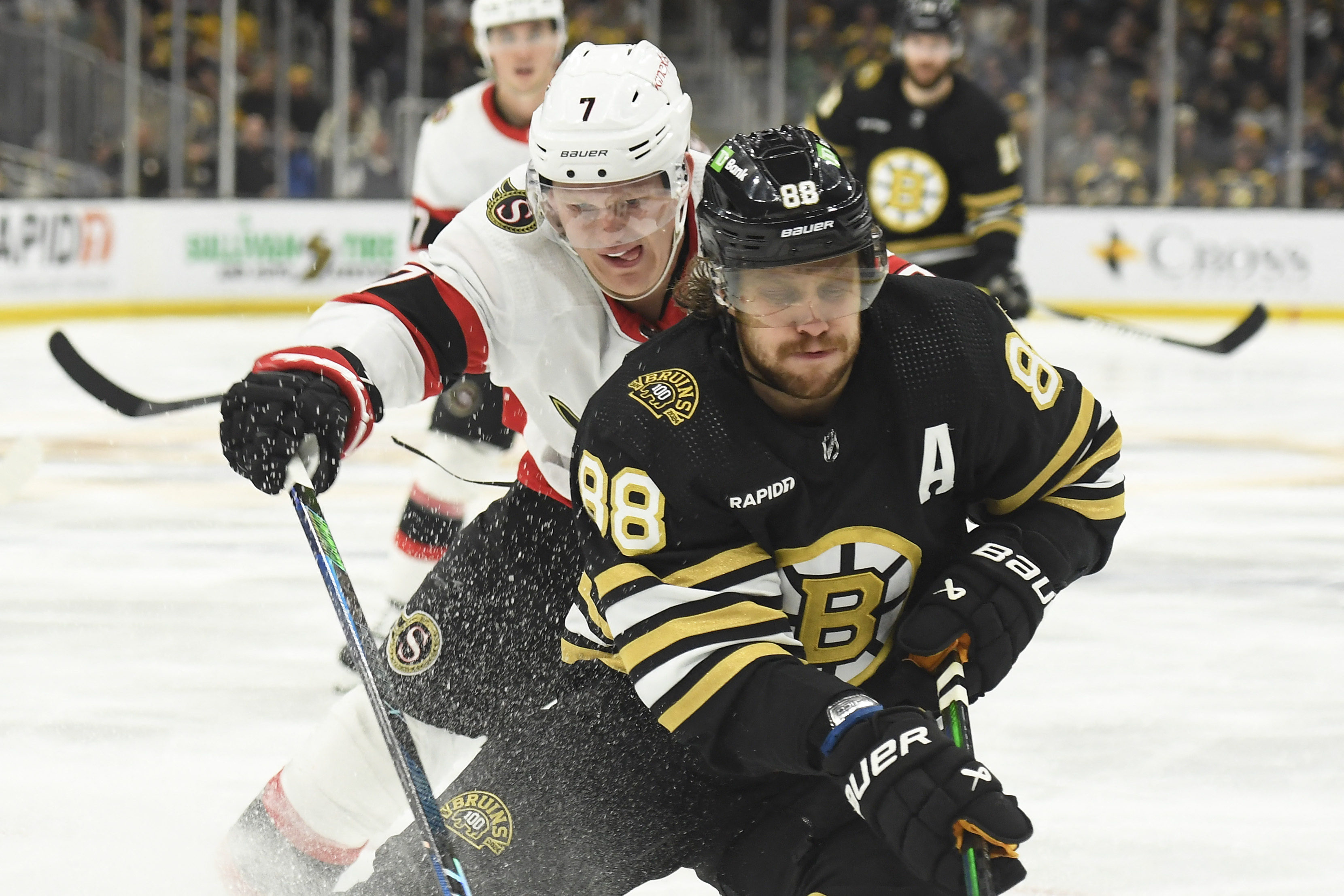 Bruins ride David Pastrnak's hat trick to win over Senators | Reuters