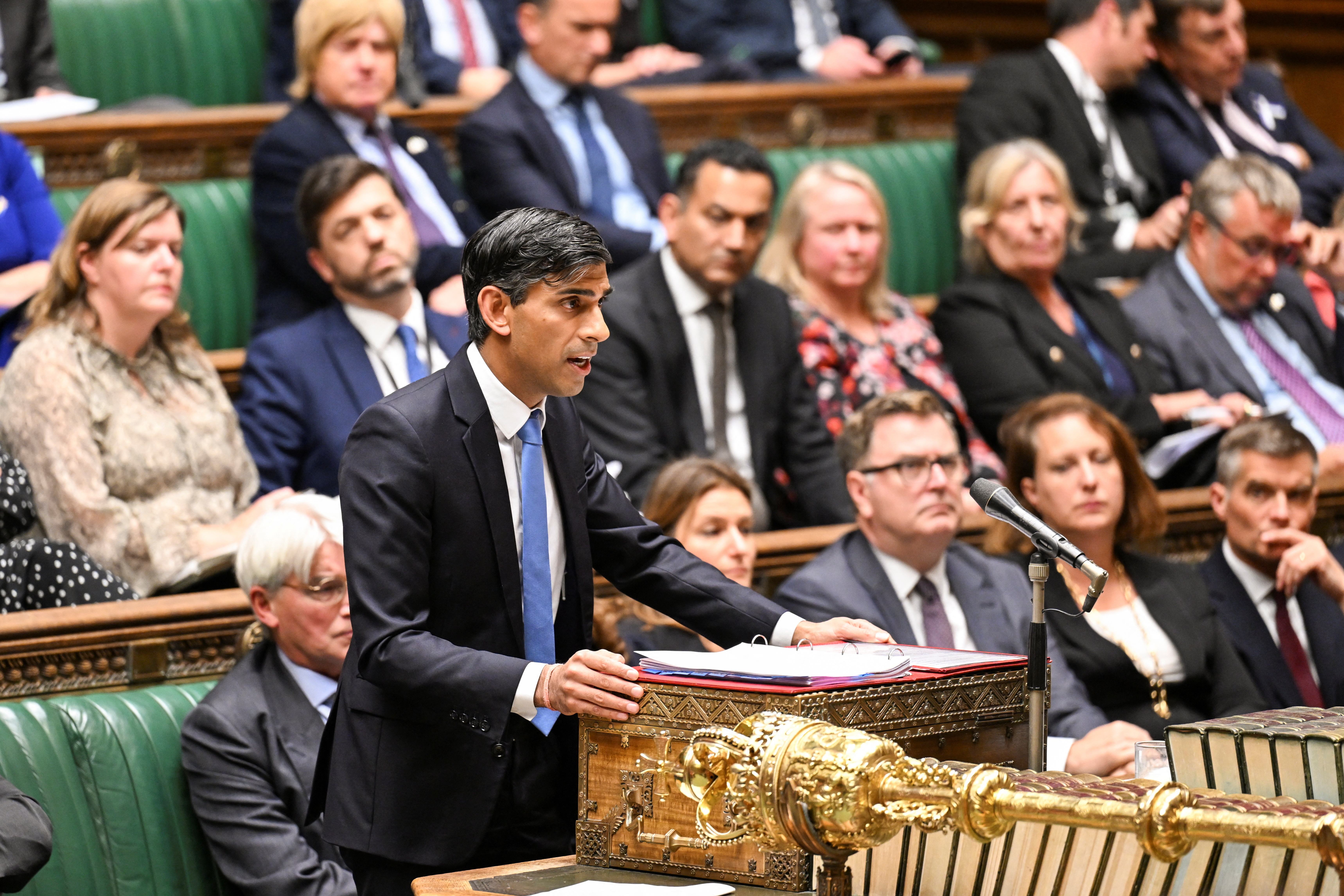 Ministerial Statement from Britain's PM Sunak on Israel and Gaza