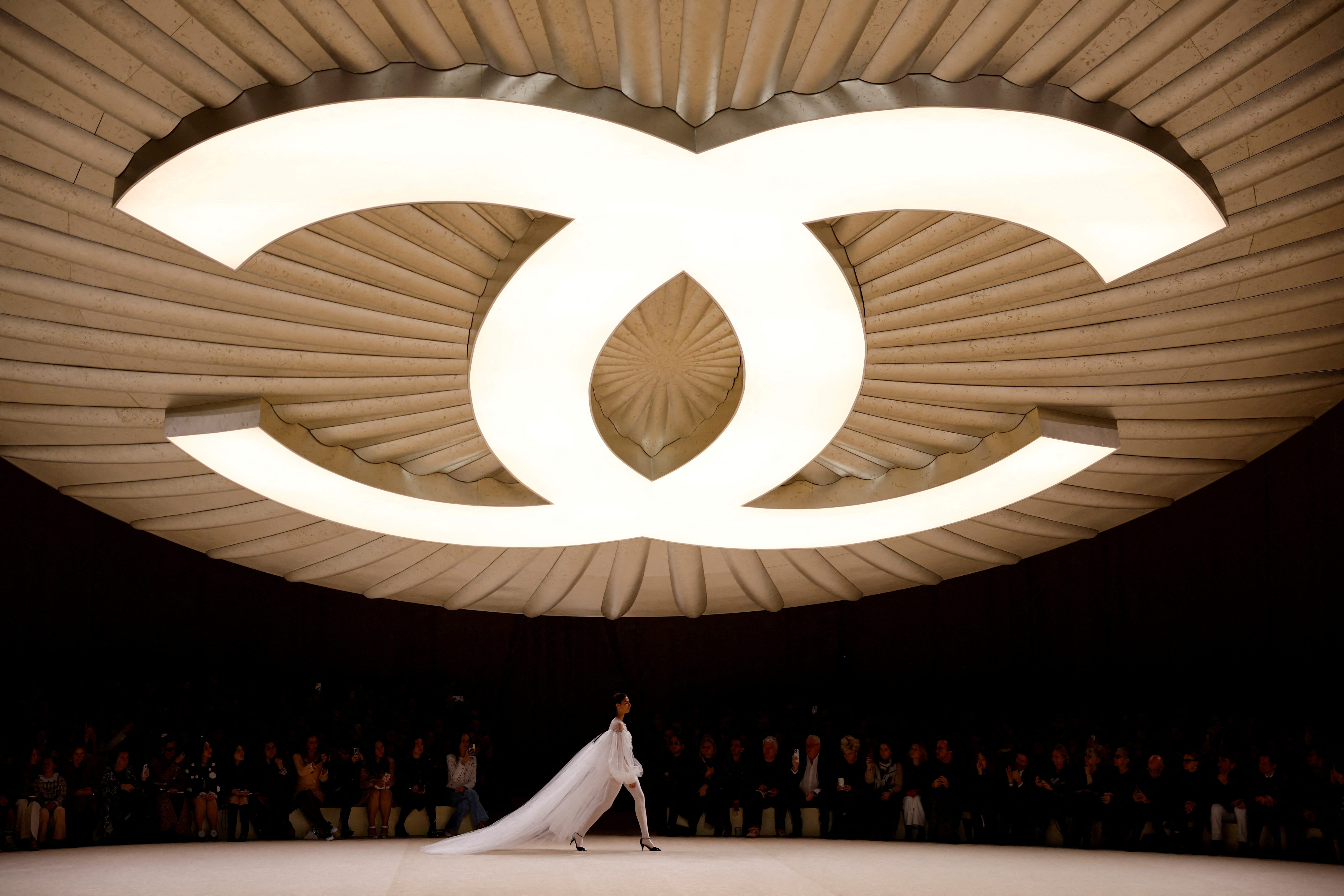 Virginie Viard hits all the light notes for Chanel's haute couture outing
