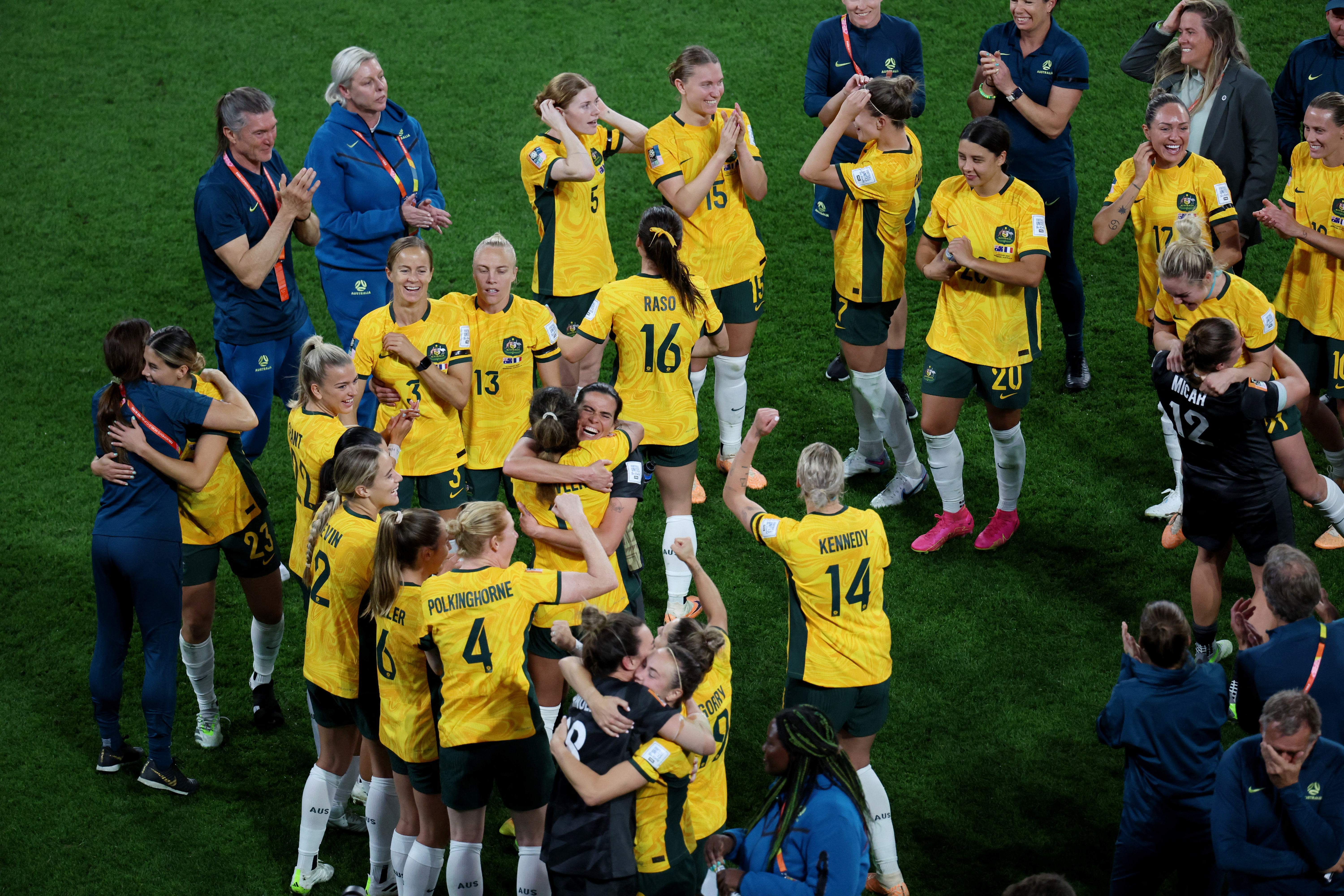 Australia advances to semifinals after penalty shootout vs. France, 2023  FIFA Women's World Cup