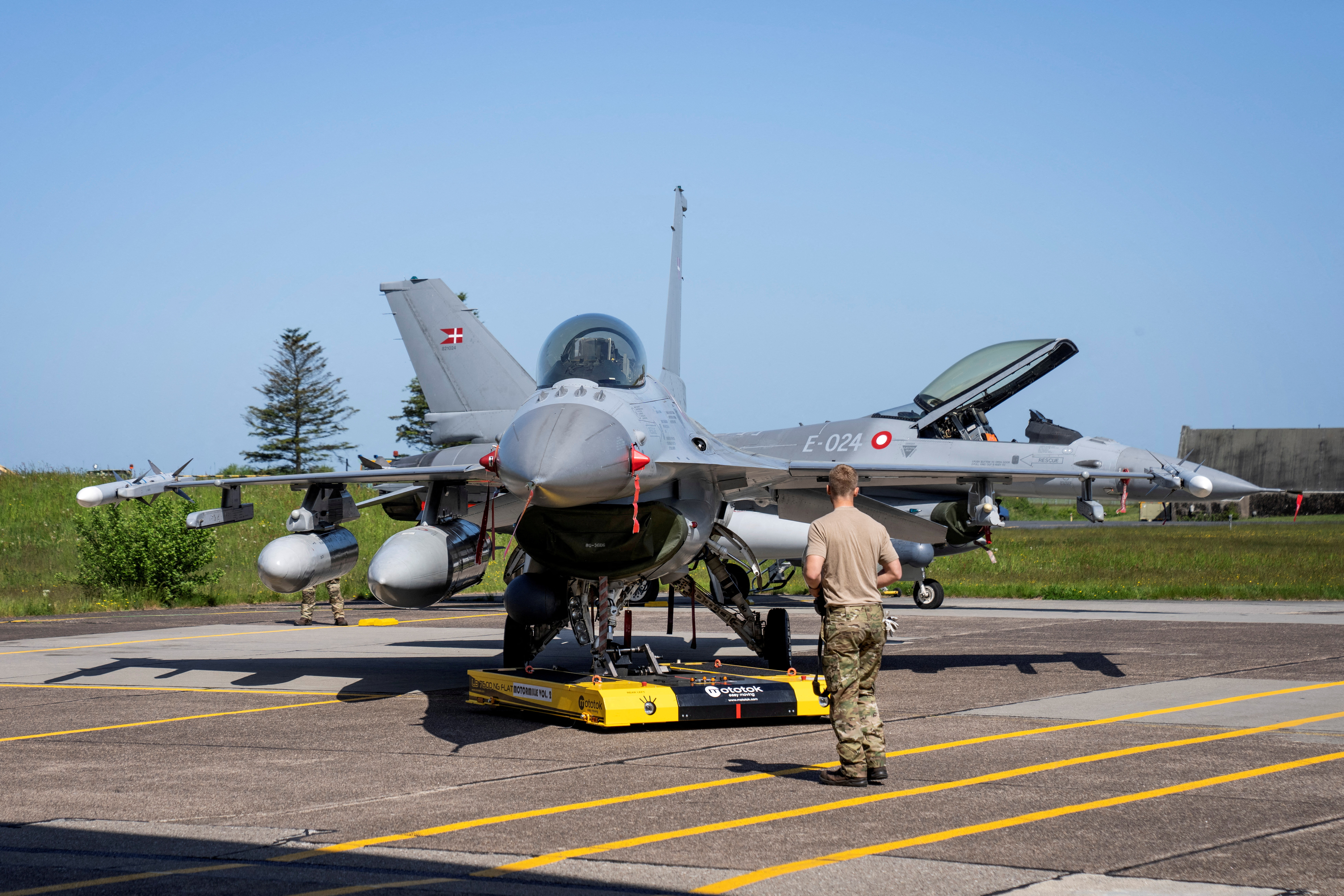 Винищувачі F-16 у Fighter Wing Skrydstrup