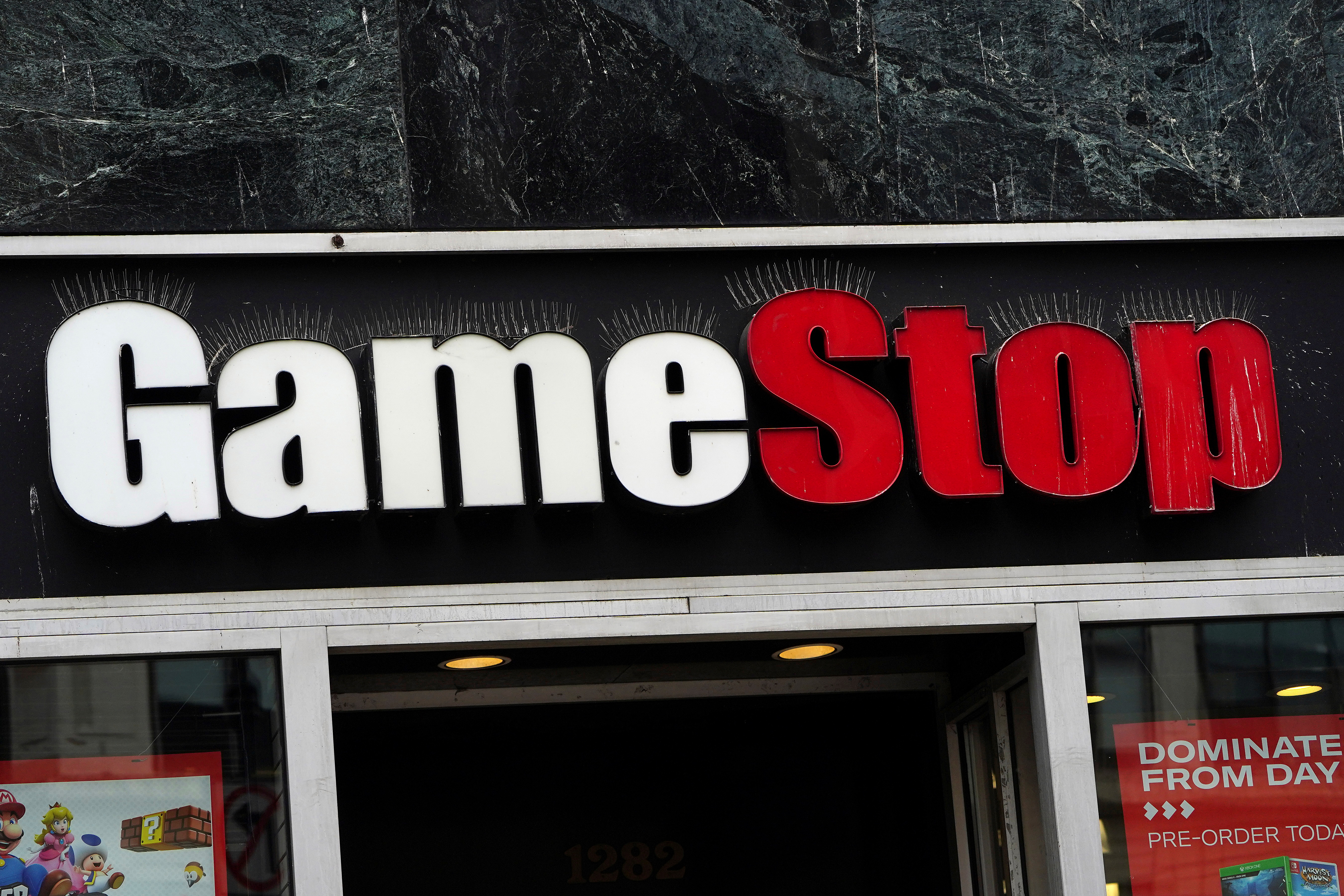 A GameStop store is pictured amid the coronavirus disease (COVID-19) pandemic in the Manhattan borough of New York City, New York, U.S., January 27, 2021.