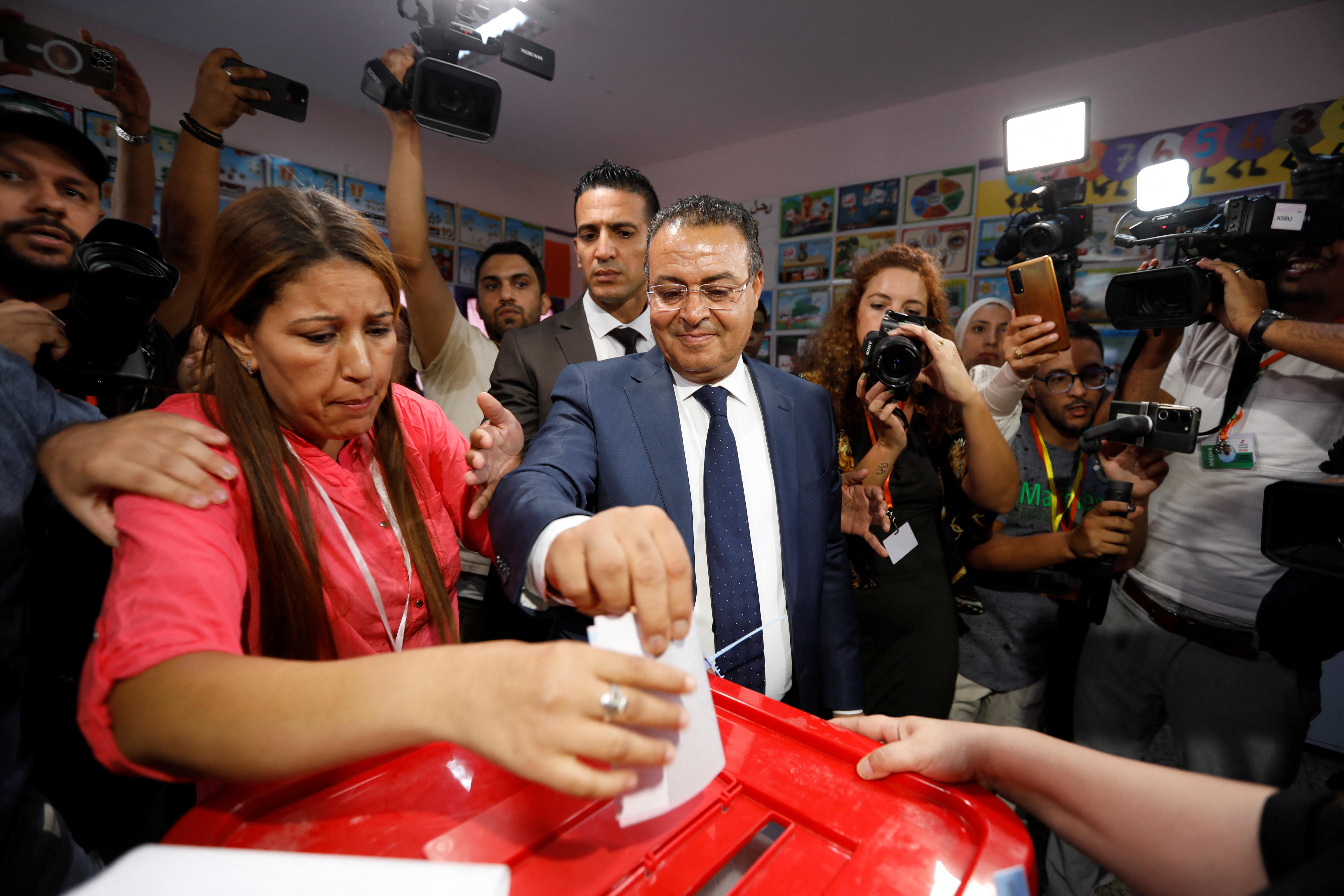 Presidential election in Tunis