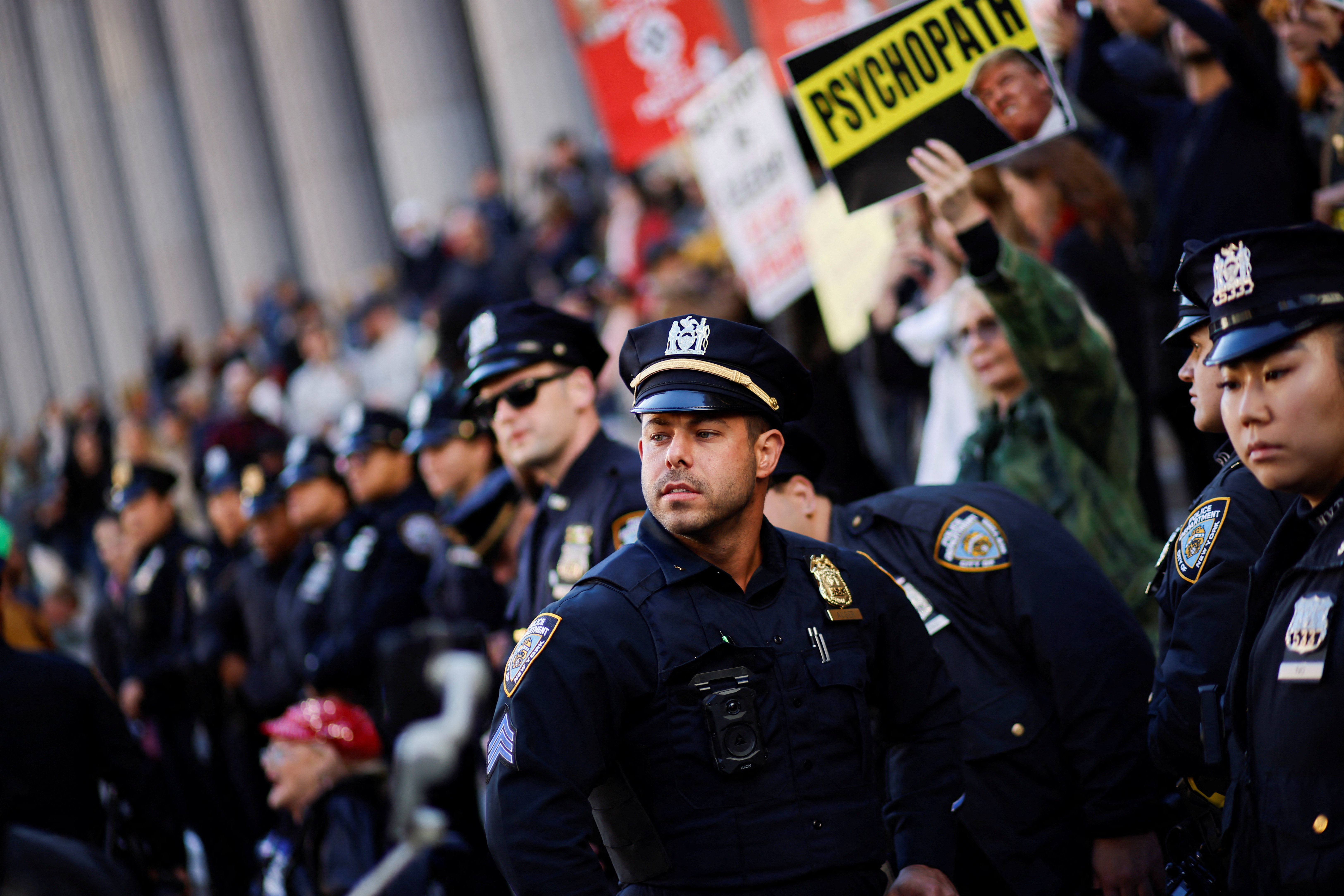 Rally for Republican presidential nominee and former U.S. President Donald Trump, in New York