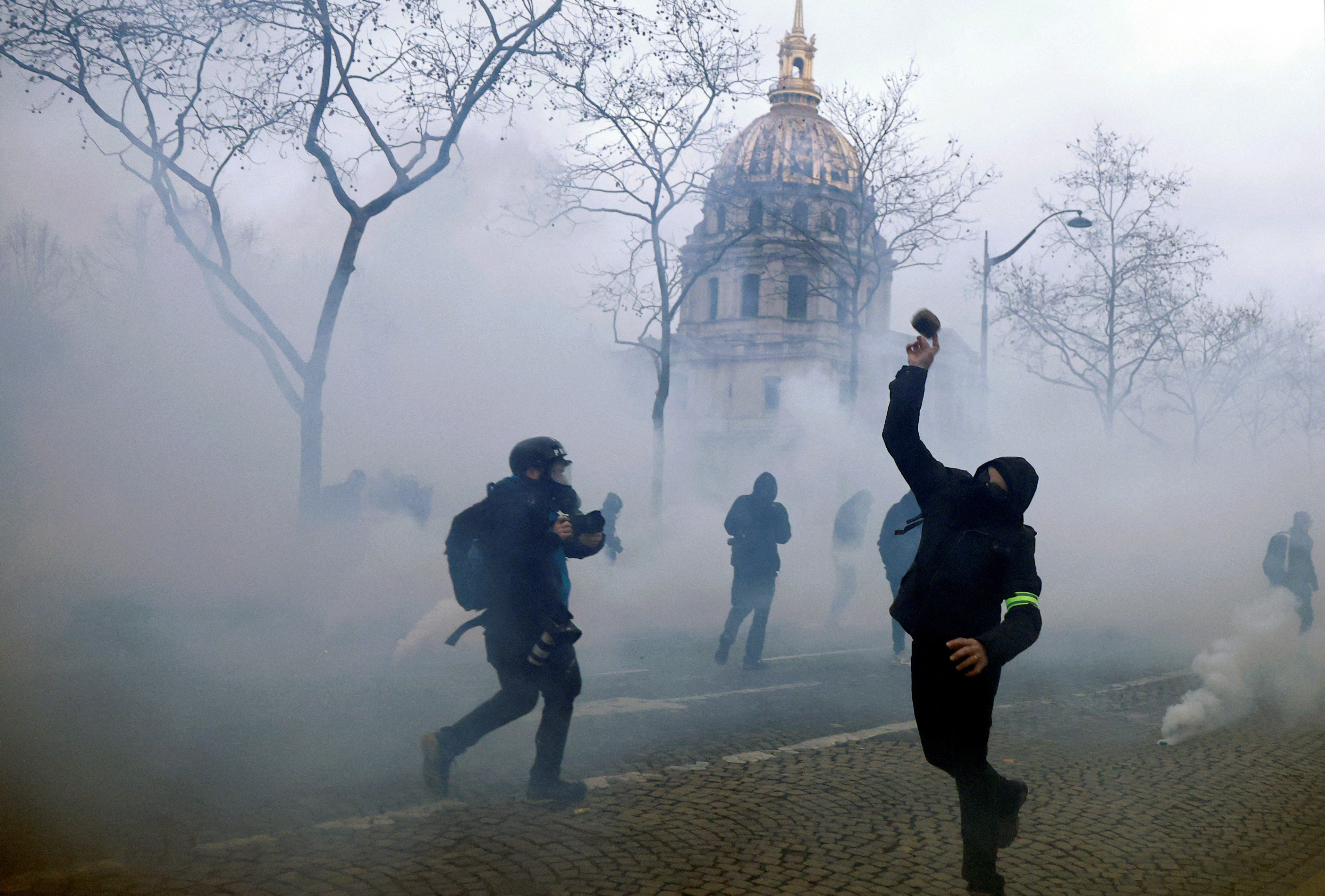 National strike in France against pension reform