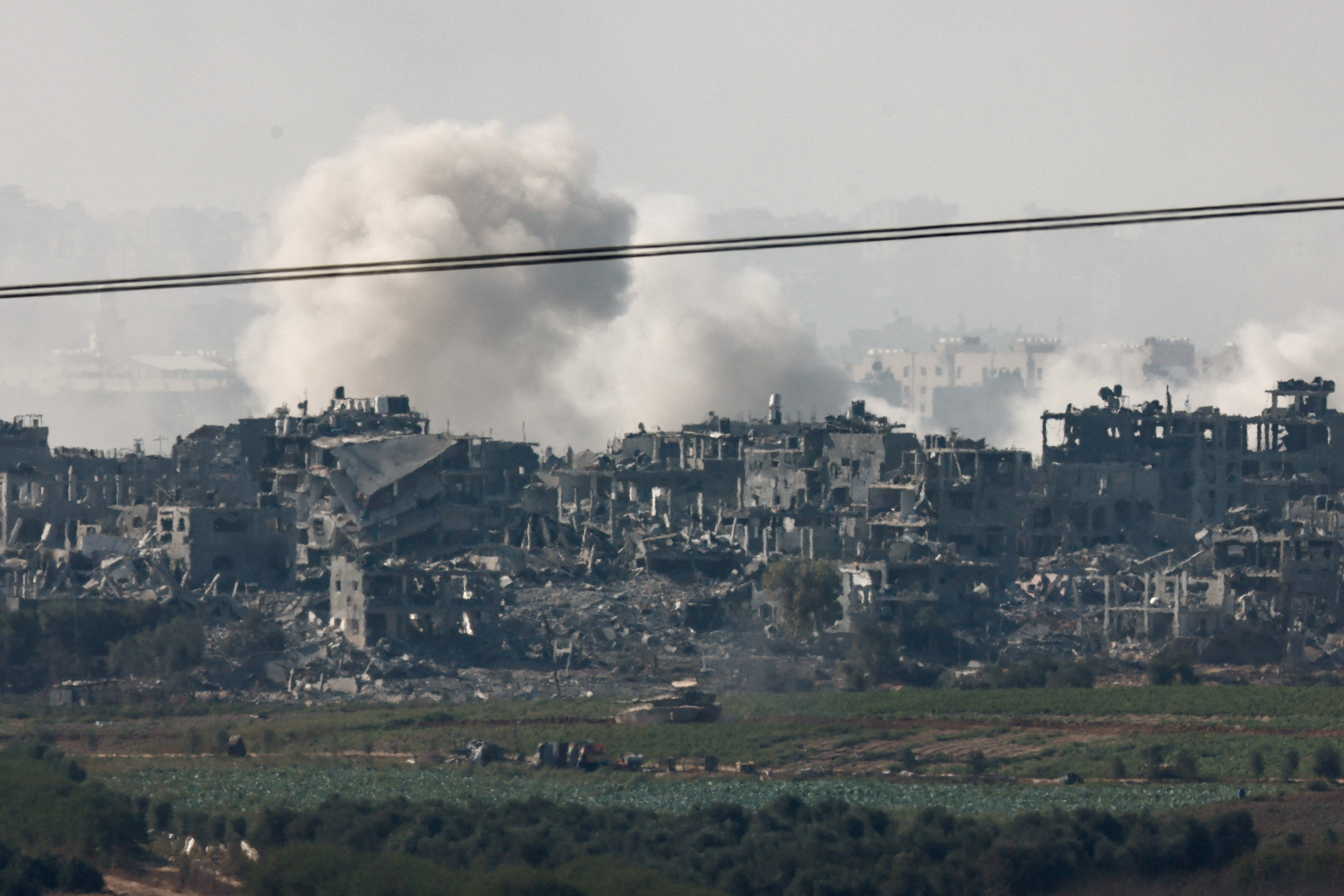 In pictures: Israeli forces battle Hamas in Gaza City - November 16 ...