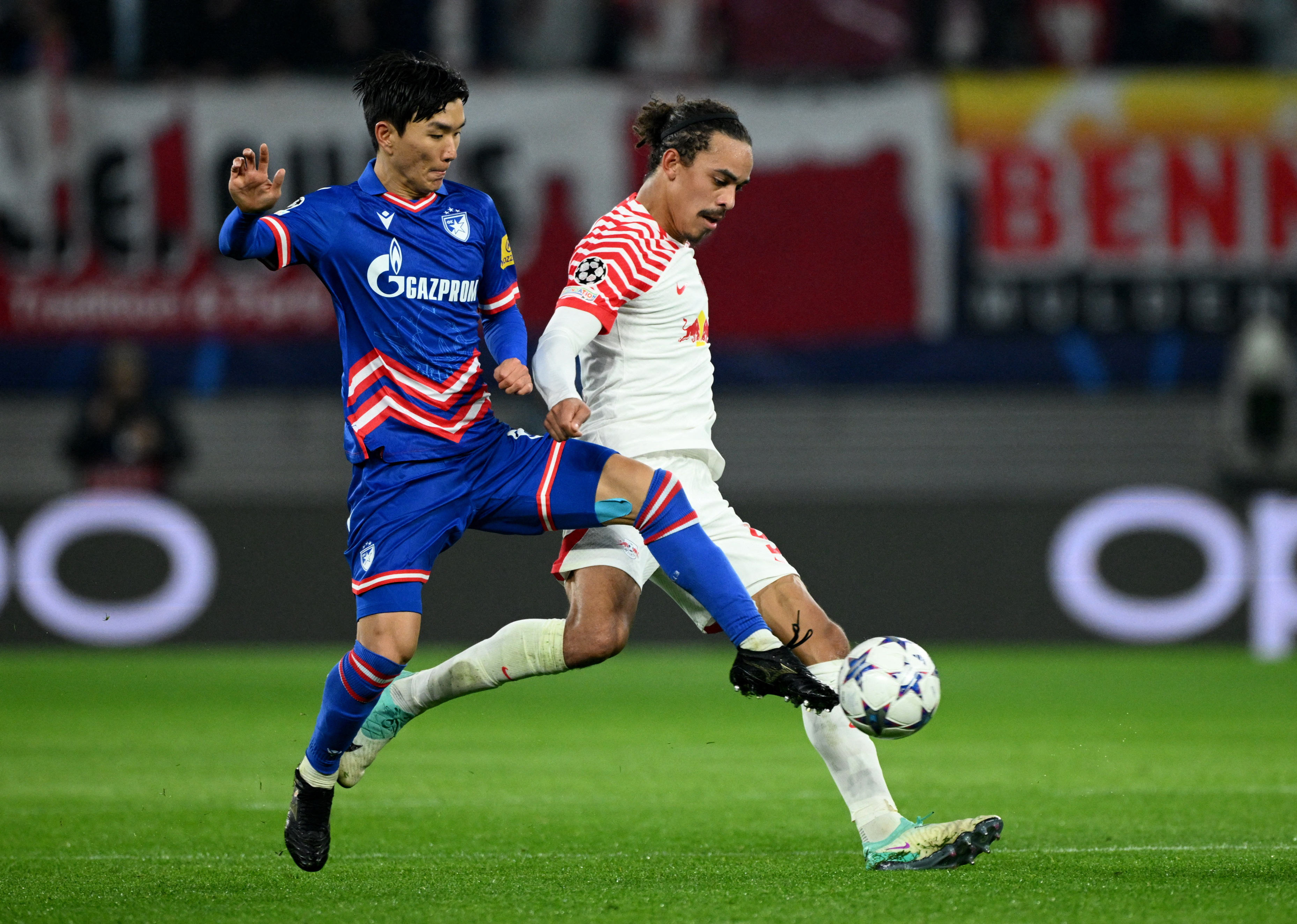 BELGRADE – SOCCER – UEFA CHAMPIONS LEAGUE – CRVENA