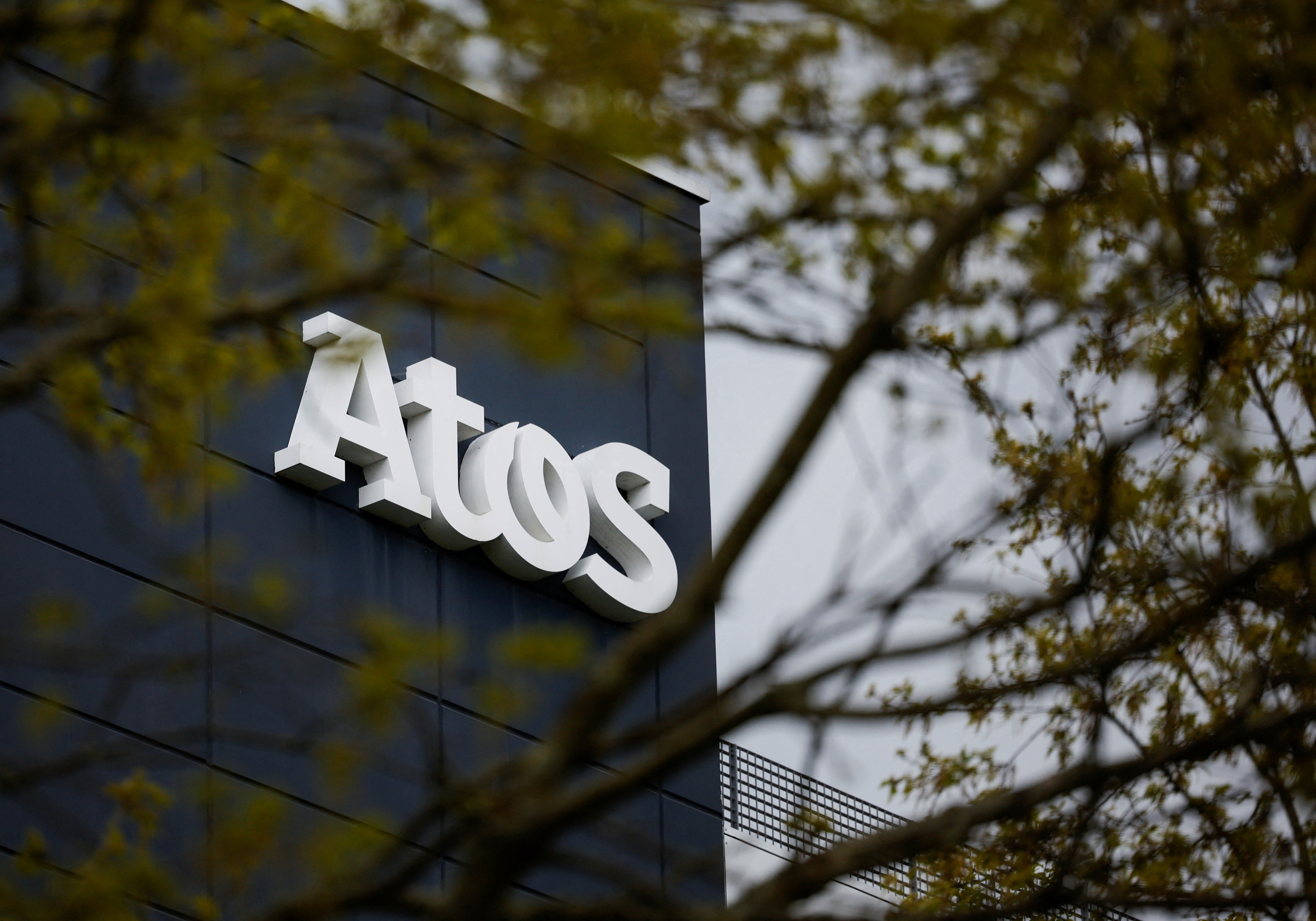 Logo of French IT consulting firm Atos in Nantes