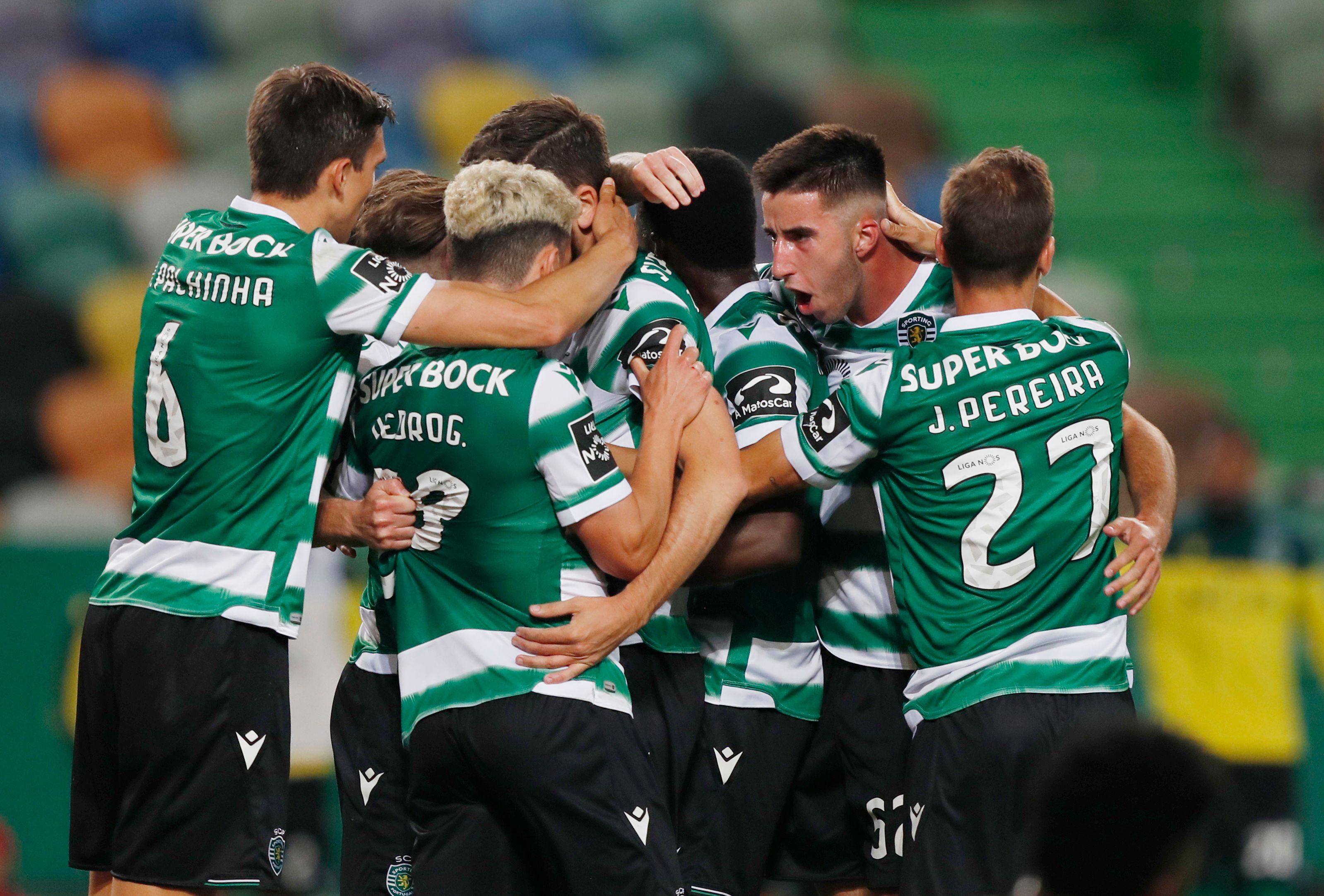 Lisbon, Portugal. 27th May, 2021. Portugal's football team players