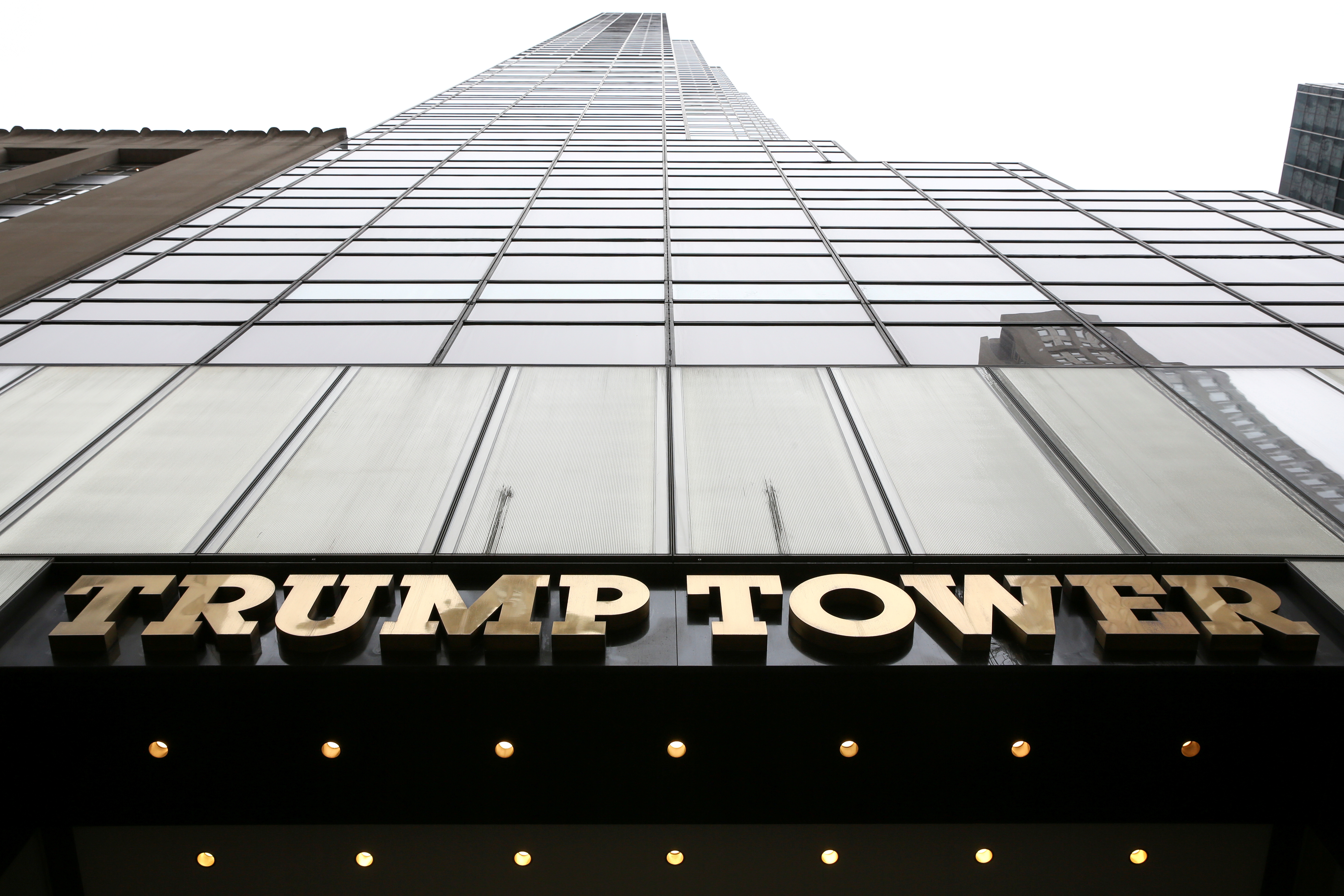 Trump Tower on 5th Avenue is pictured in the Manhattan borough of New York