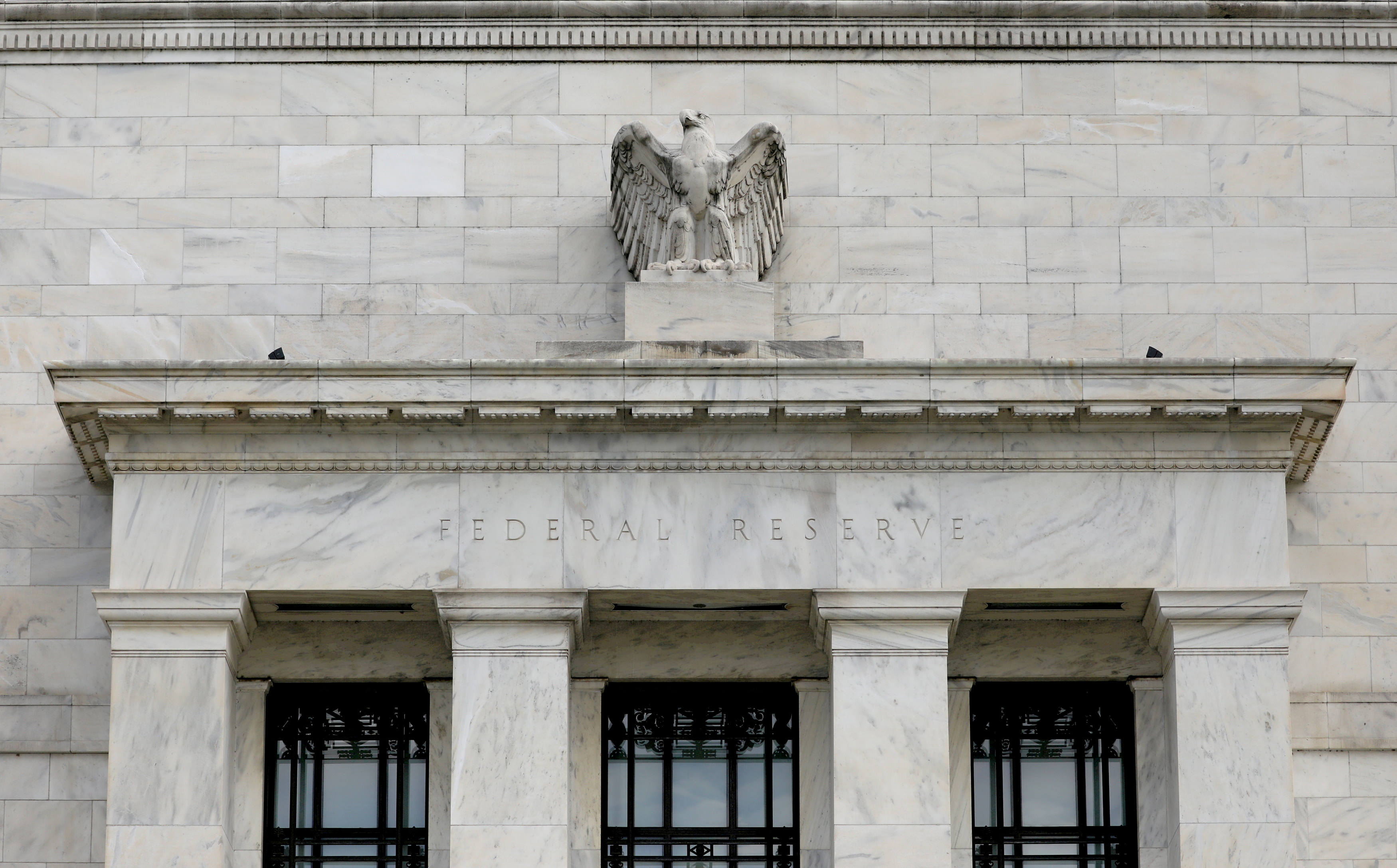 Federal Reserve building is pictured in Washington, DC, U.S., August 22, 2018. REUTERS/Chris Wattie/File Photo