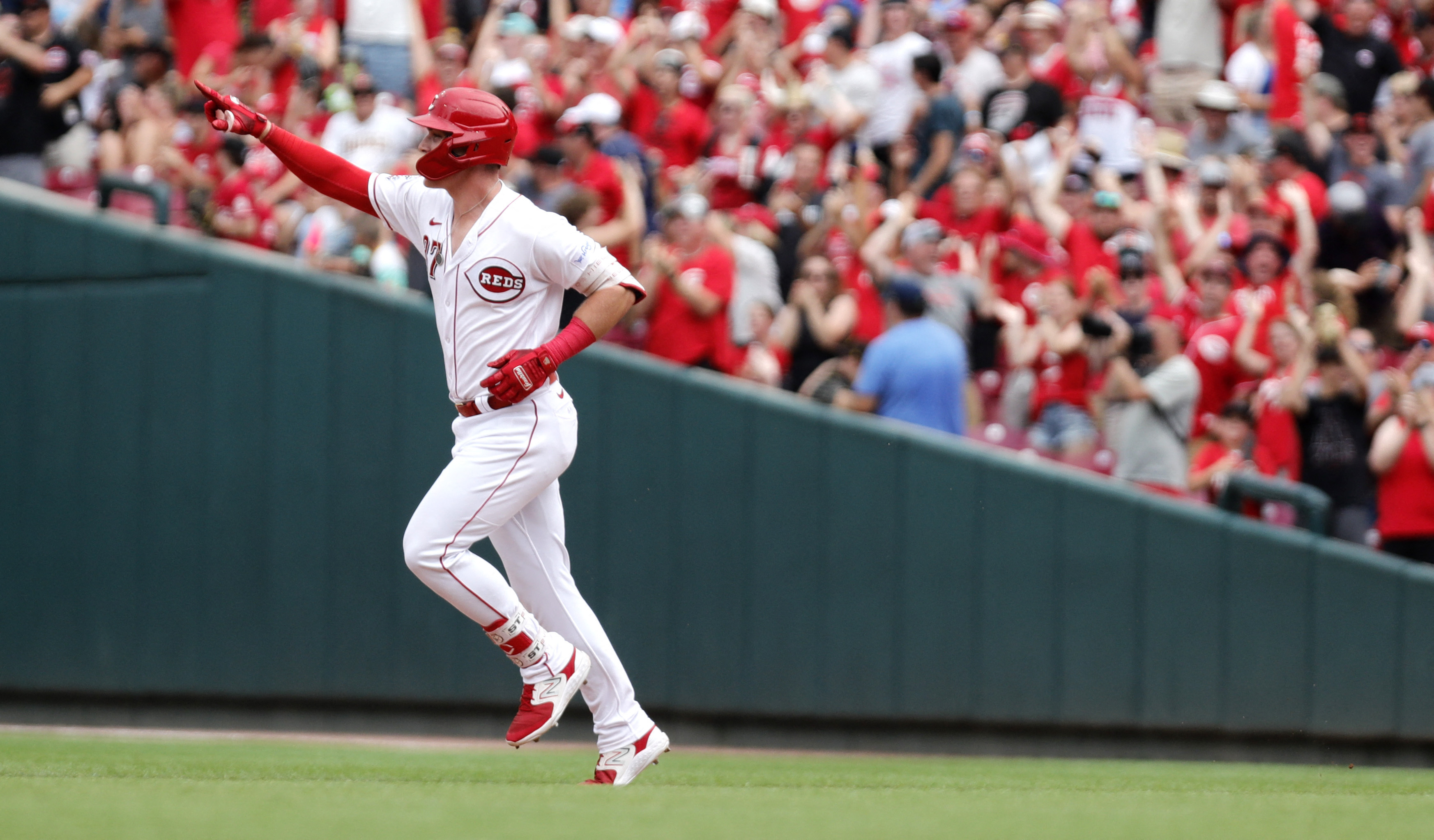 San Francisco, California, USA. 10th May, 2019. Cincinnati Reds