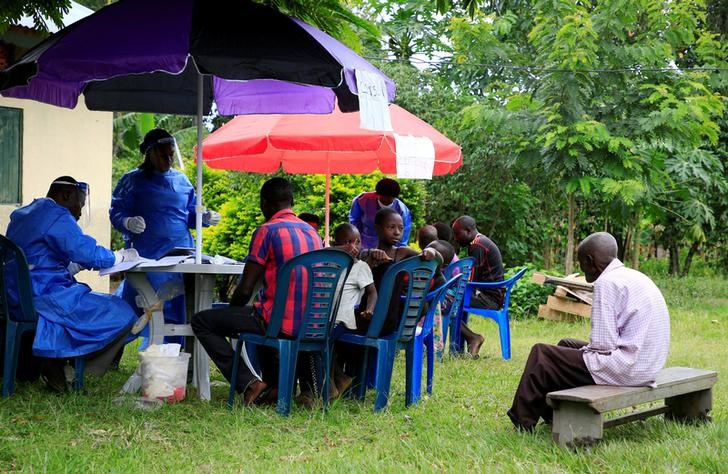 Vaccination against ebola virus in Kirembo village