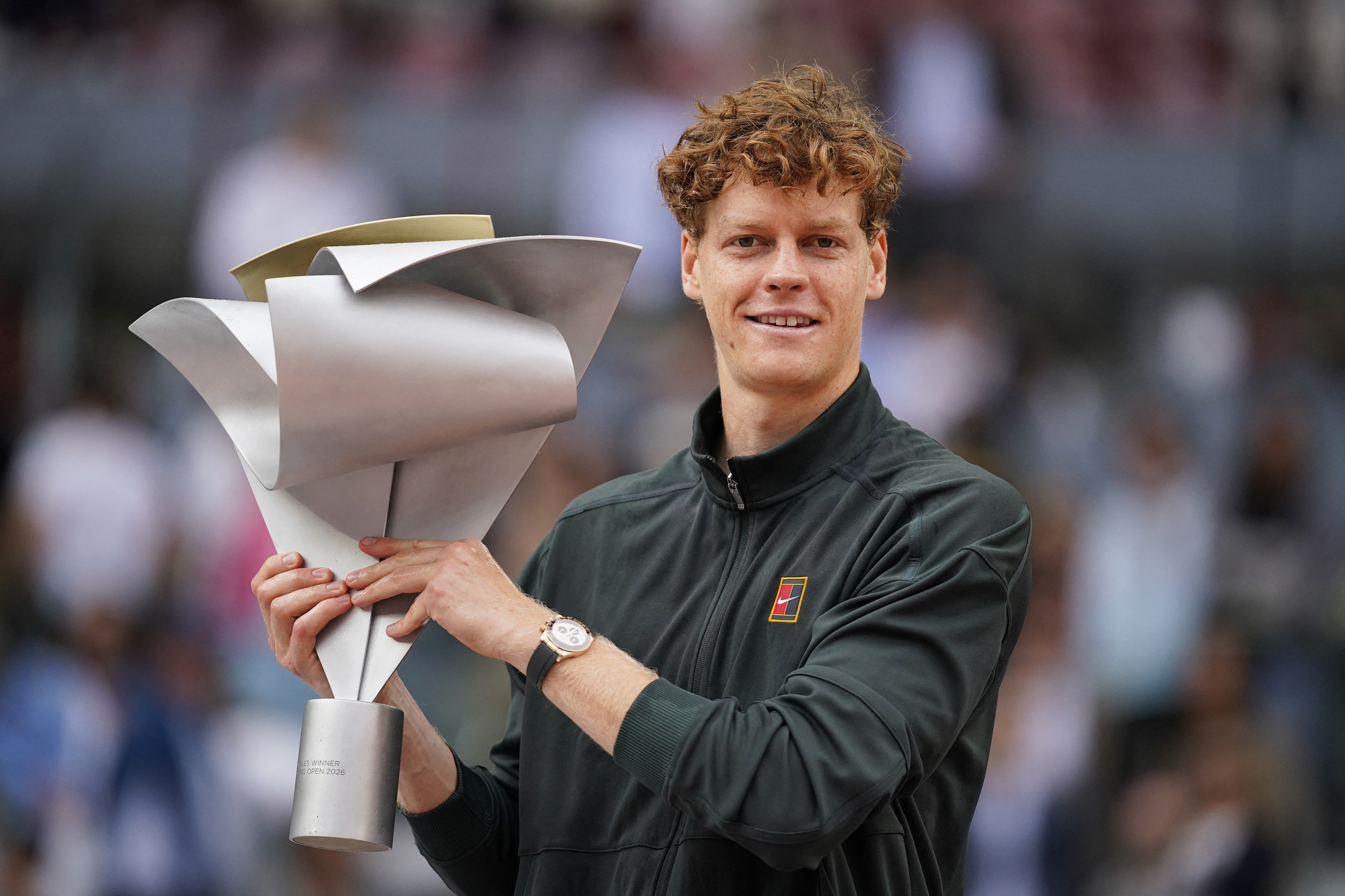 Sinner thrashes Zverev in Madrid to claim record fifth successive