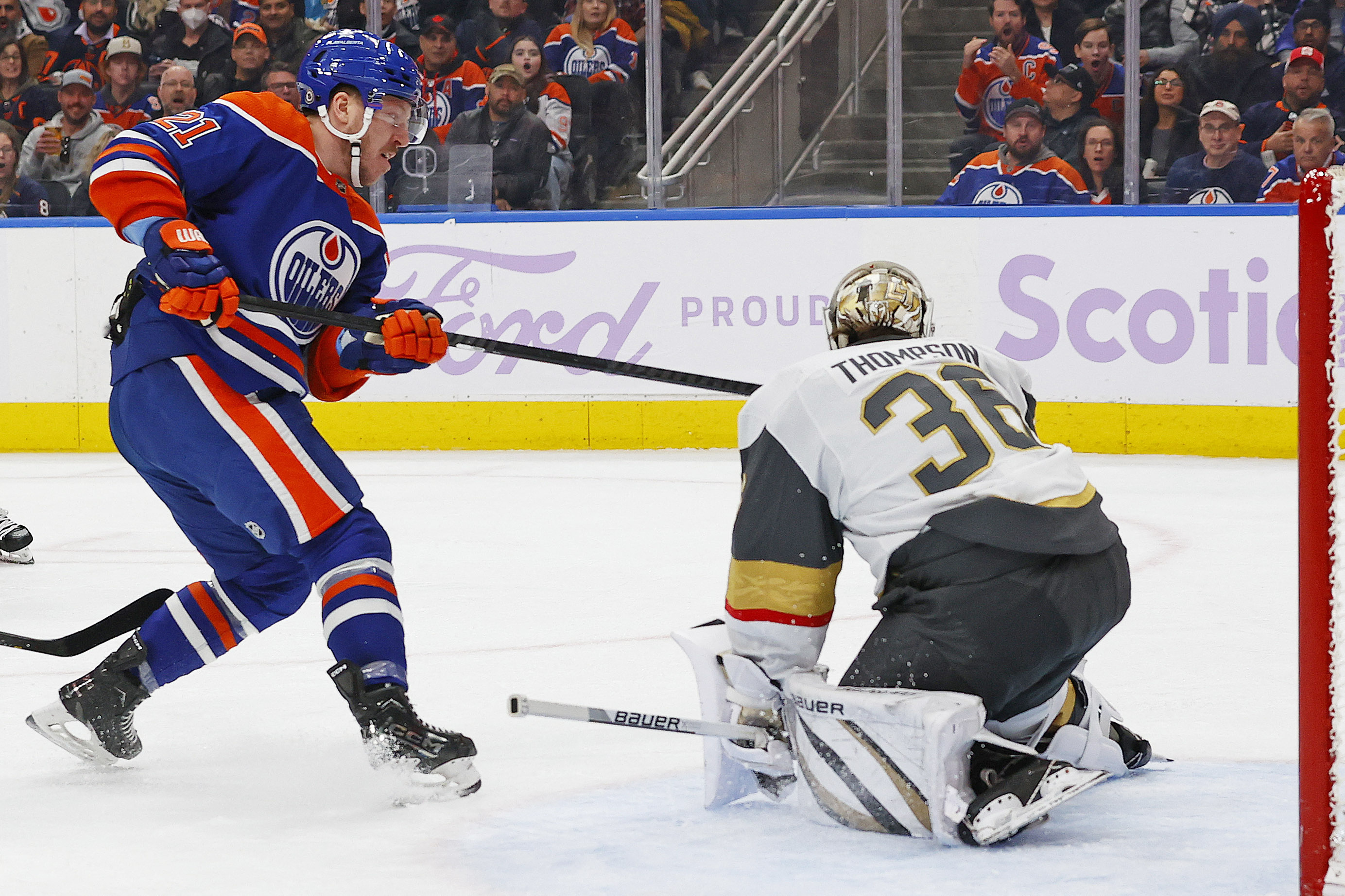 Another Big Connor McDavid Effort Lifts Oilers Past Knights | Reuters