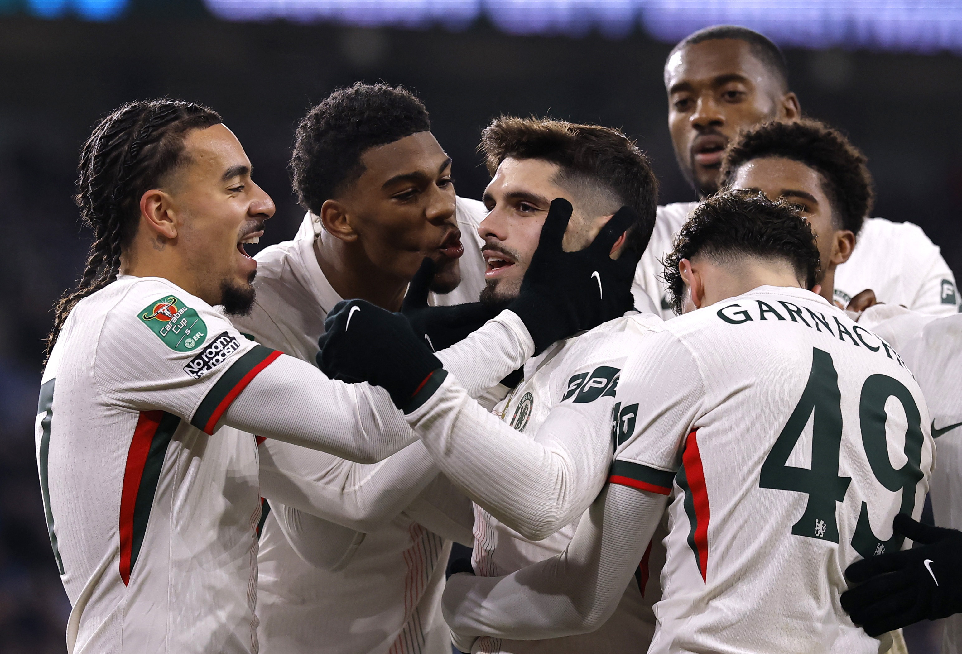 サッカー＝チェルシー、英リーグ杯準決勝進出 3部カーディフ下し