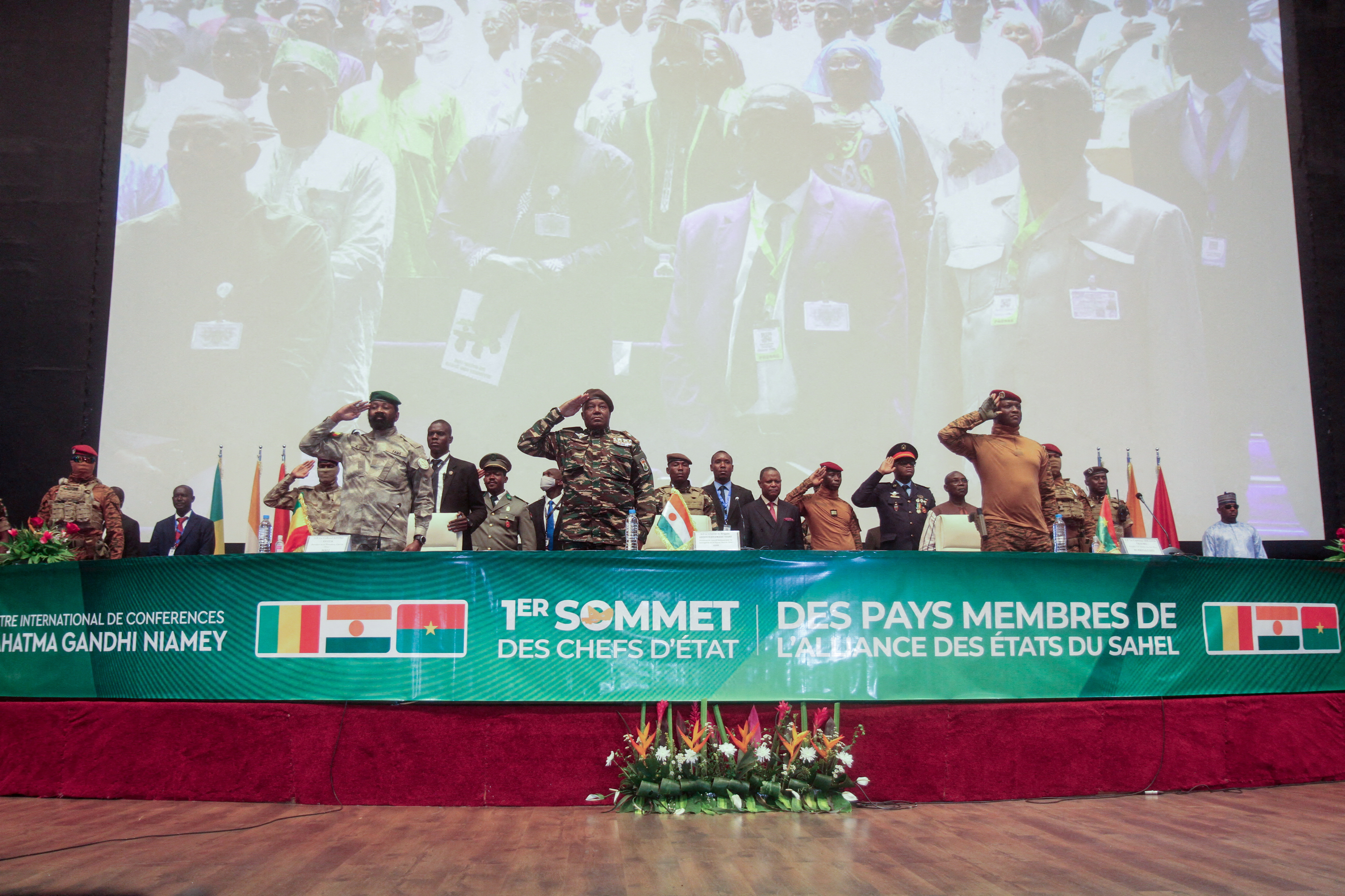 Sahel junta leaders meet for a summit in Niamey