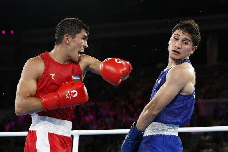 BoxingUzbekistan's Muydinkhujaev wins men's welterweight gold Reuters