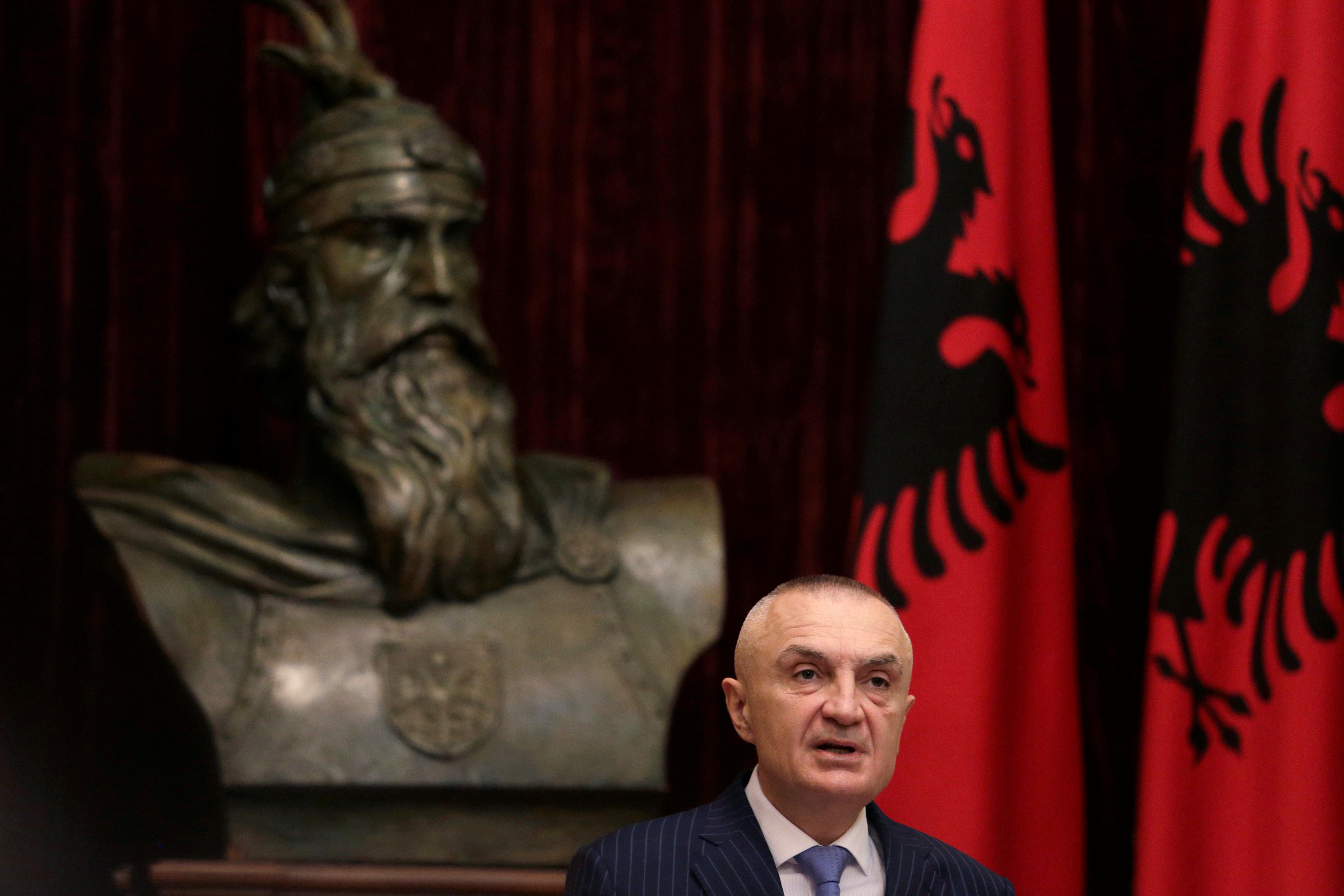 Albanian ex-president Meta held on corruption charges | Reuters