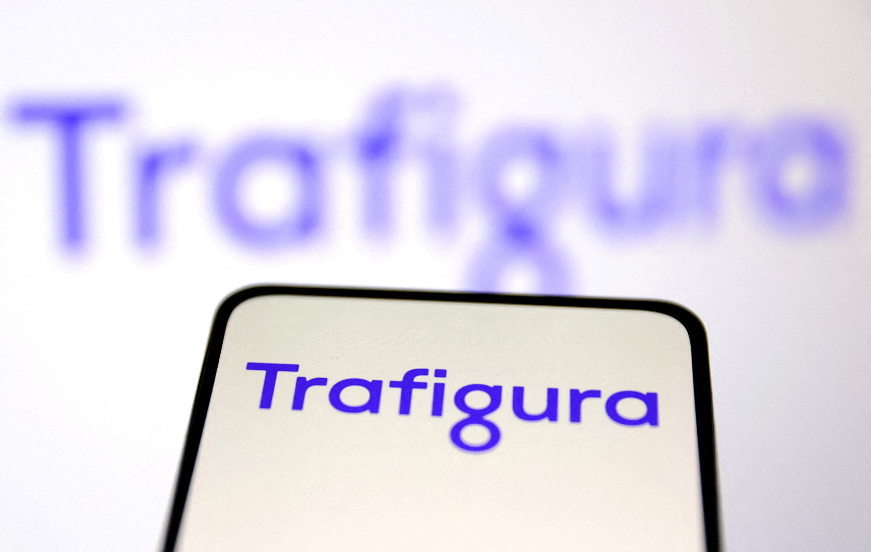 Illustration shows Trafigura logo