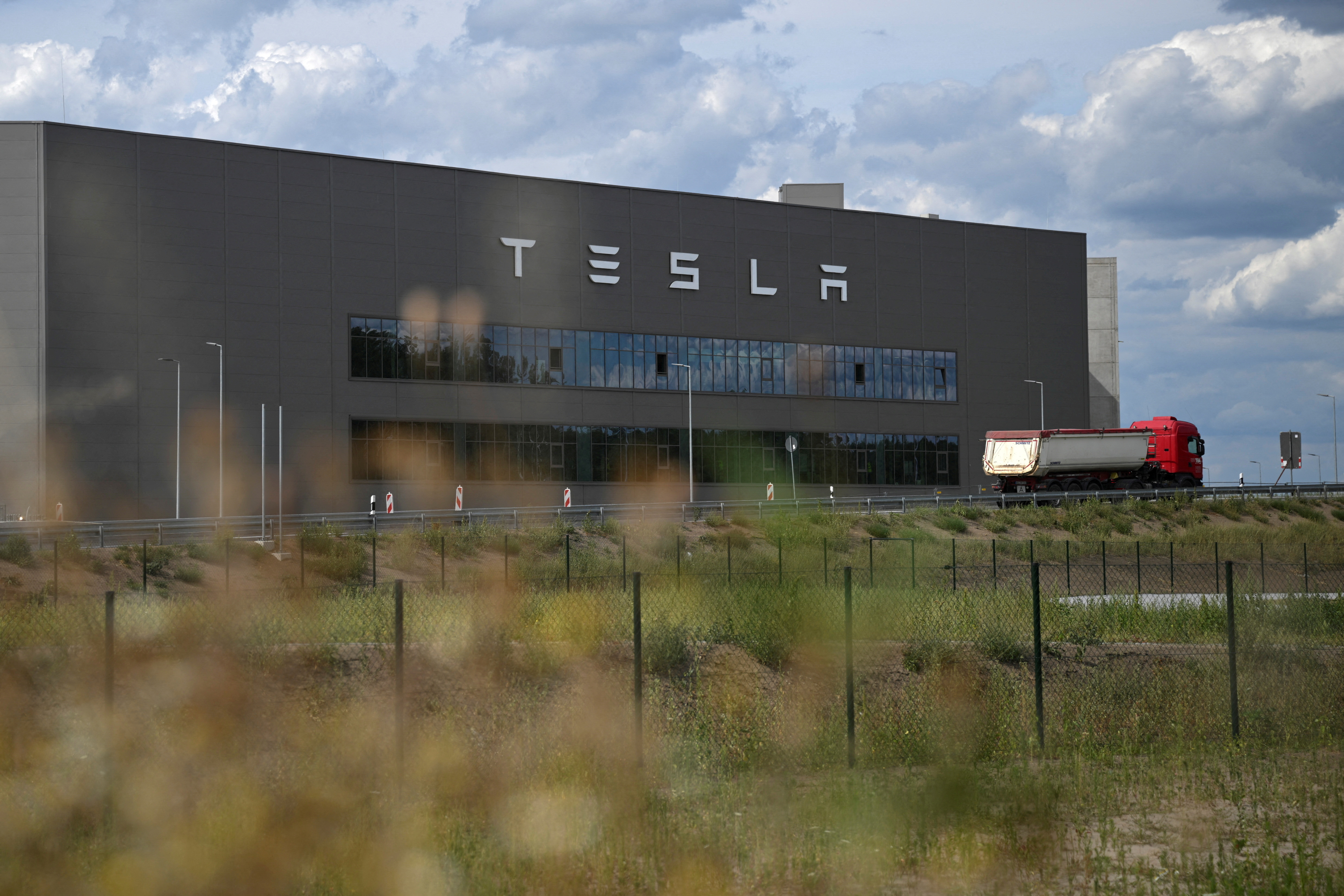 Tesla holds community event on planned expansion of German plant