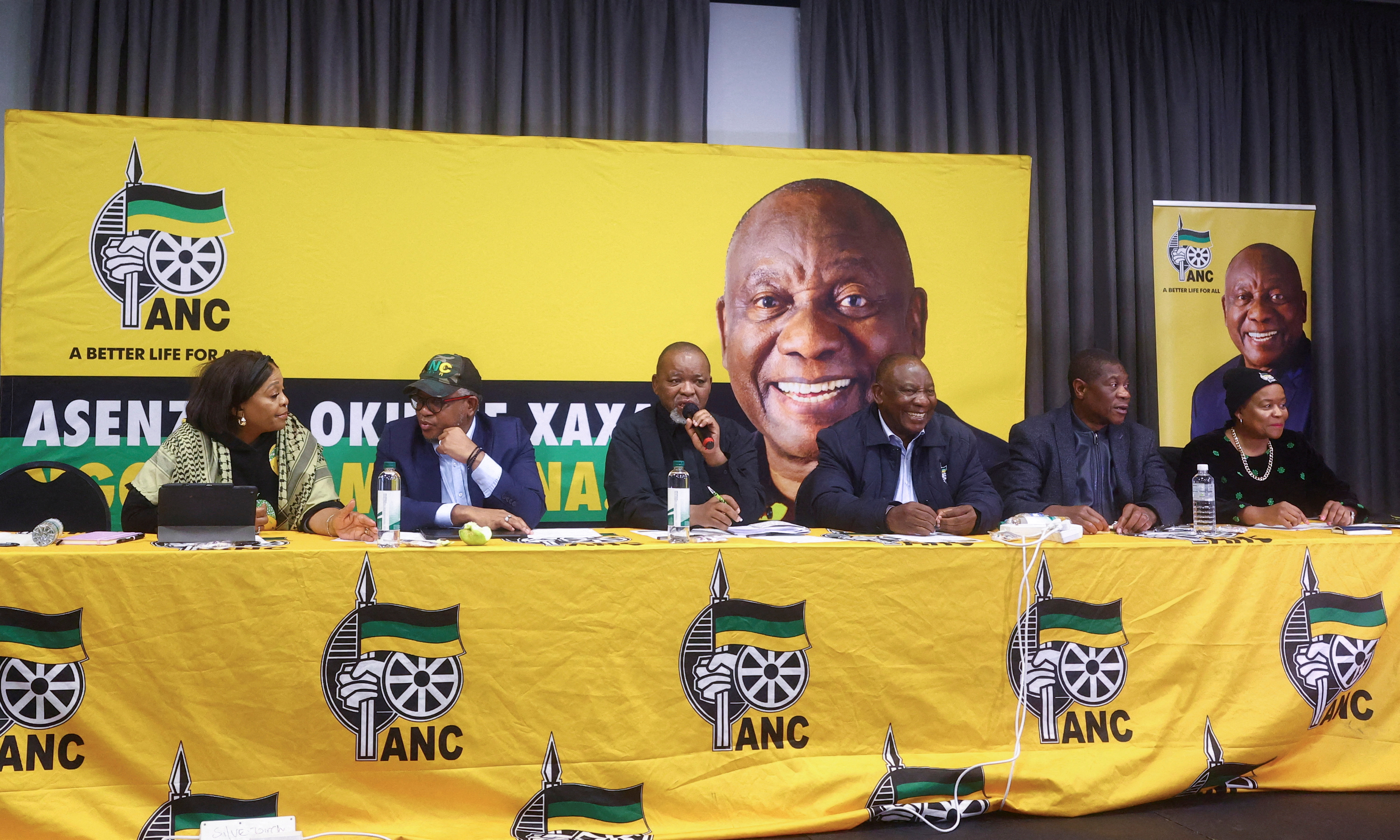 South Africa's ANC says it is looking at all options to form government