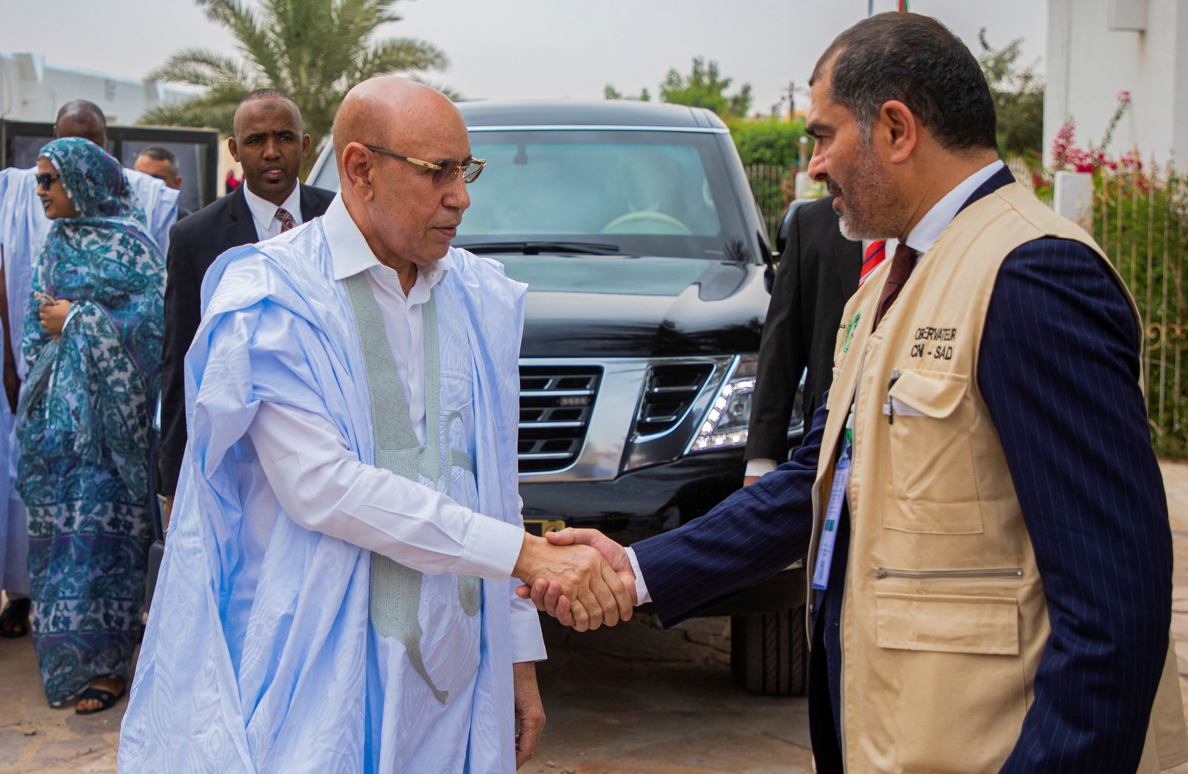 Mauritanians vote as President Ghazouani seeks re-election