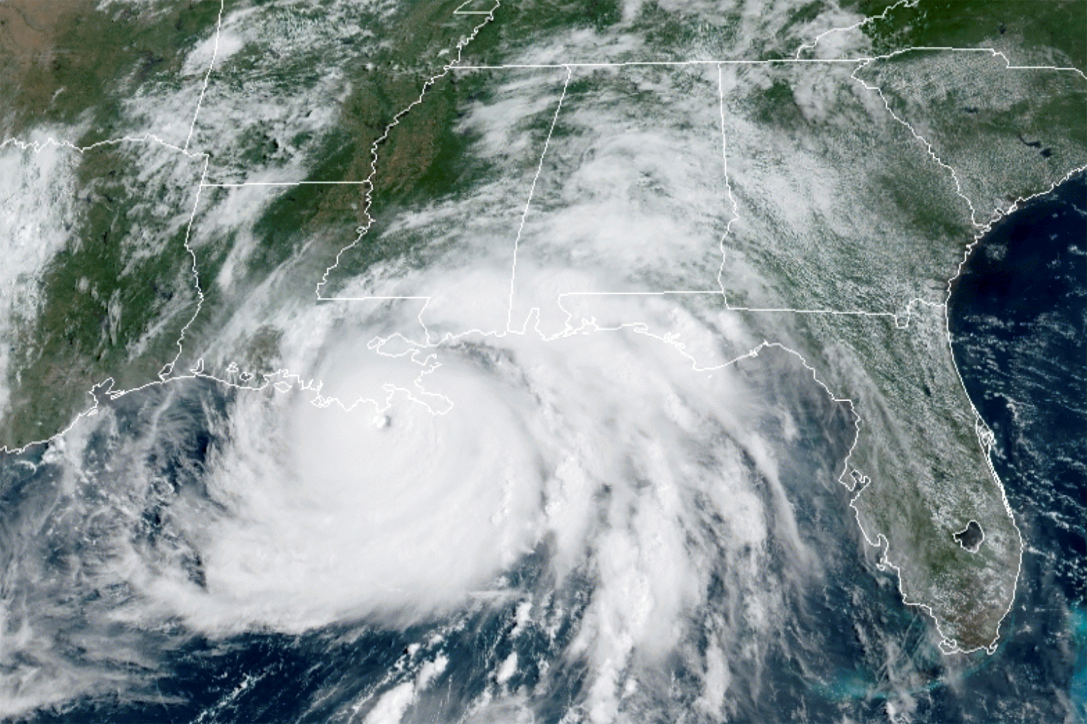 Category 4 Ida nearing the Louisiana Coast