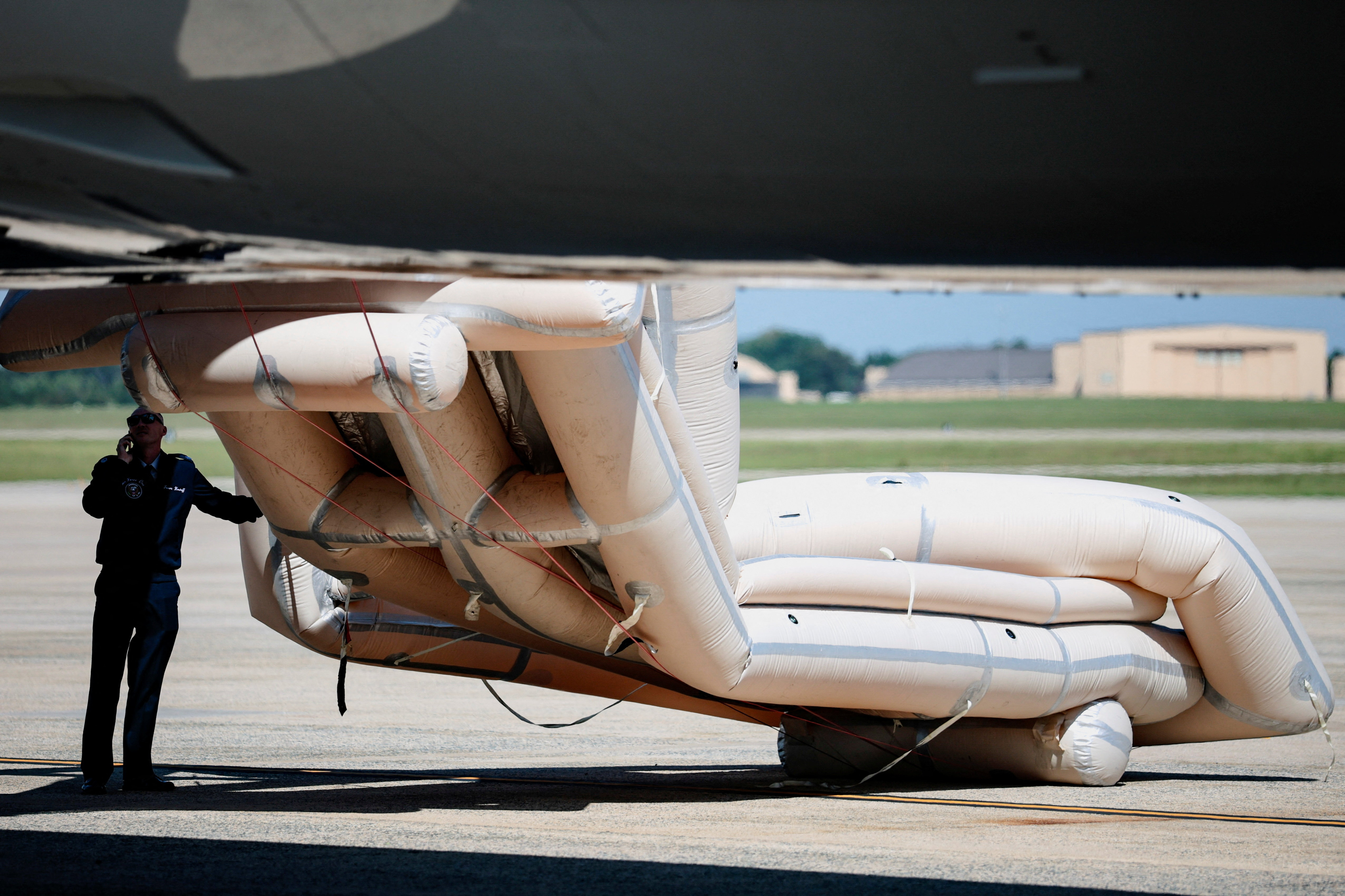 Ukrainian forges plane wreckage into key fobs to fund war effort