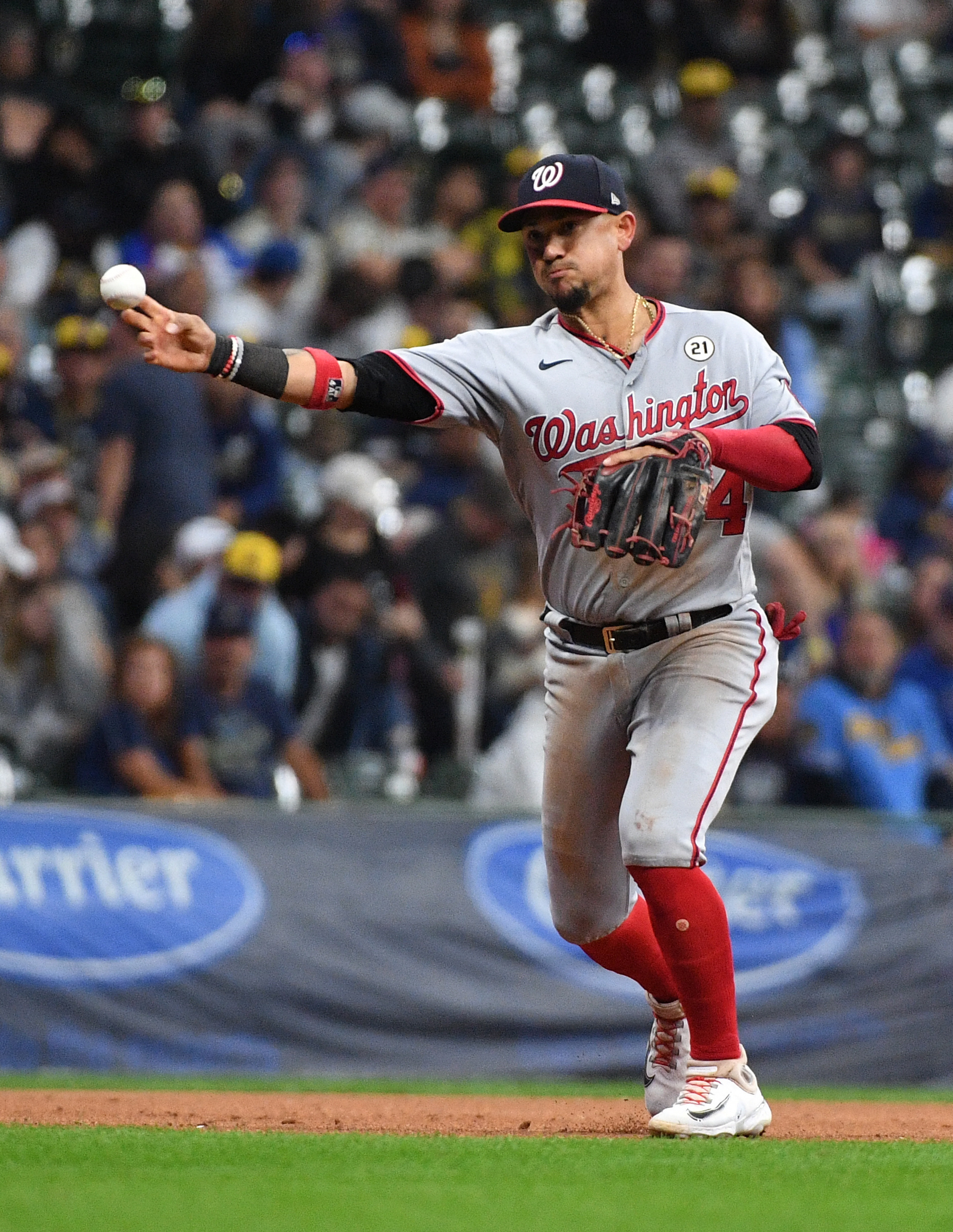 Carlos Santana, William Contreras power Brewers to 5-3 win over Nationals -  Washington Times