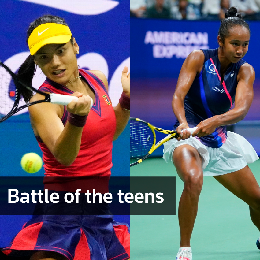 Raducanu y Fernández preparan batalla de adolescentes en la final del US Open